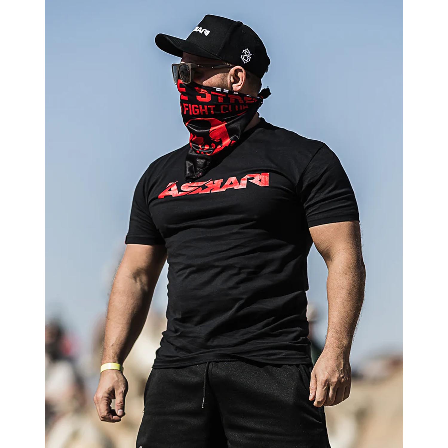 ASKARI T-Shirt, Original, black-red, XXL