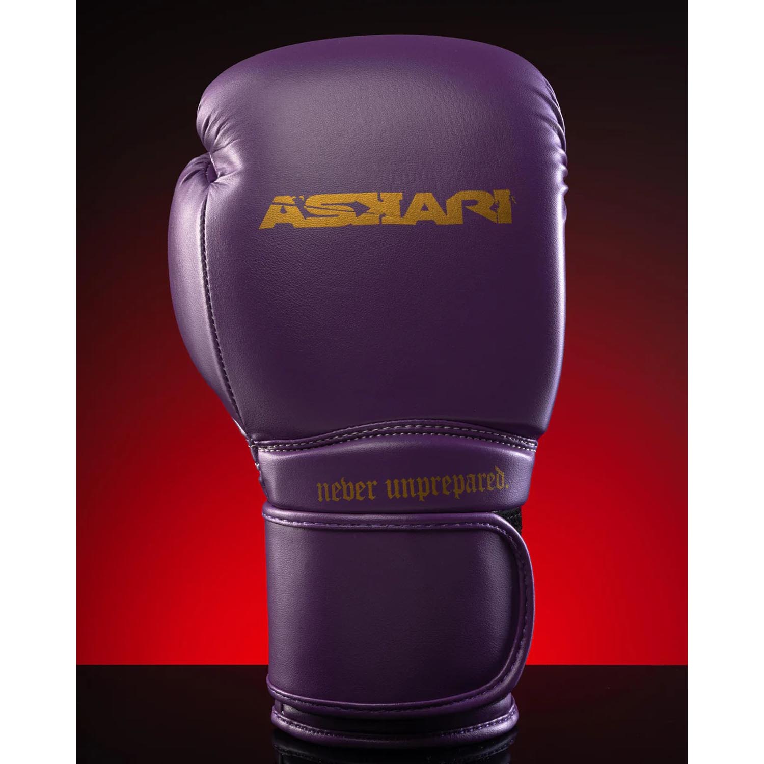 ASKARI Boxing Gloves, Nova, purple-gold, 14 Oz