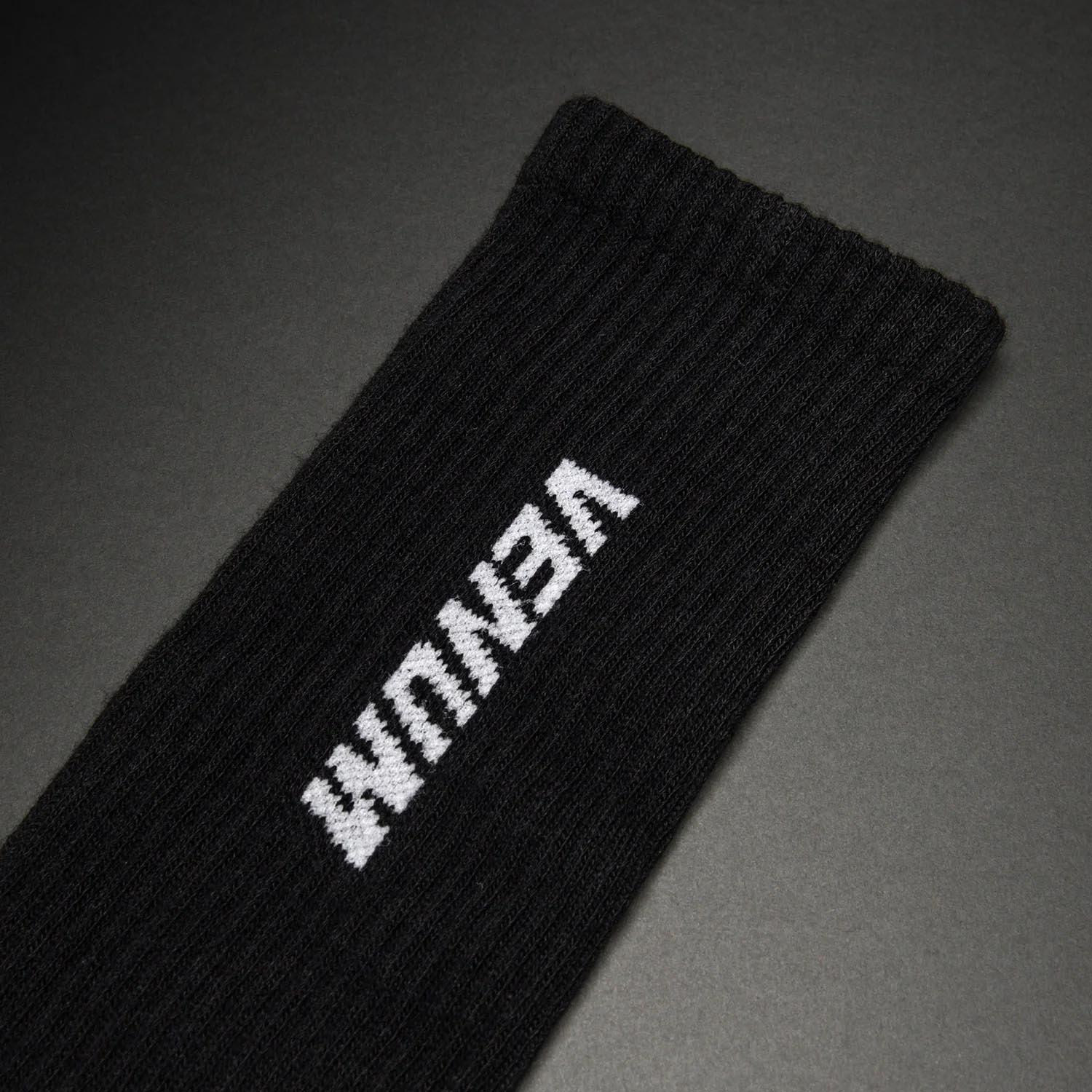 VENUM Socks, Essential, 3er Set, black-white, XL