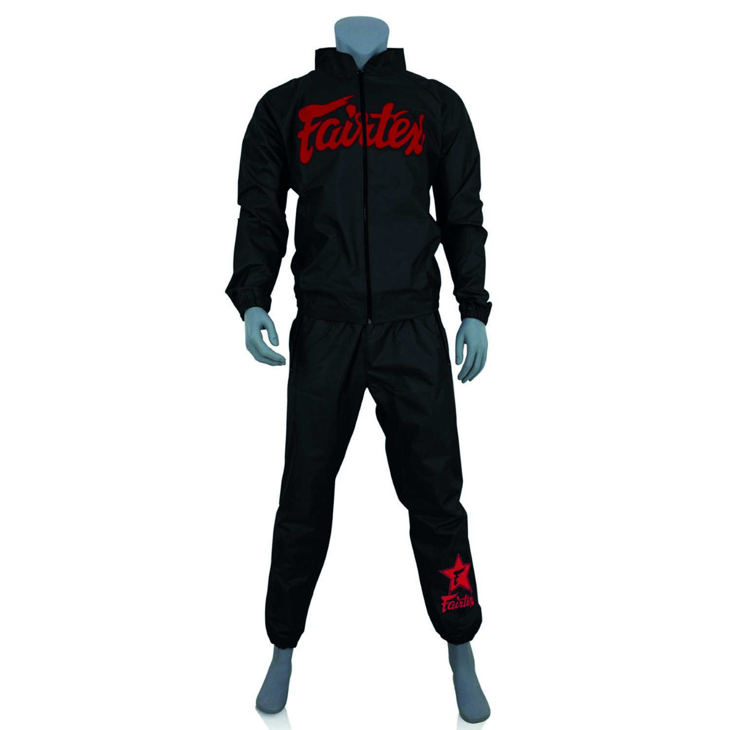 Fairtex Sauna Suits, VS3, black-red