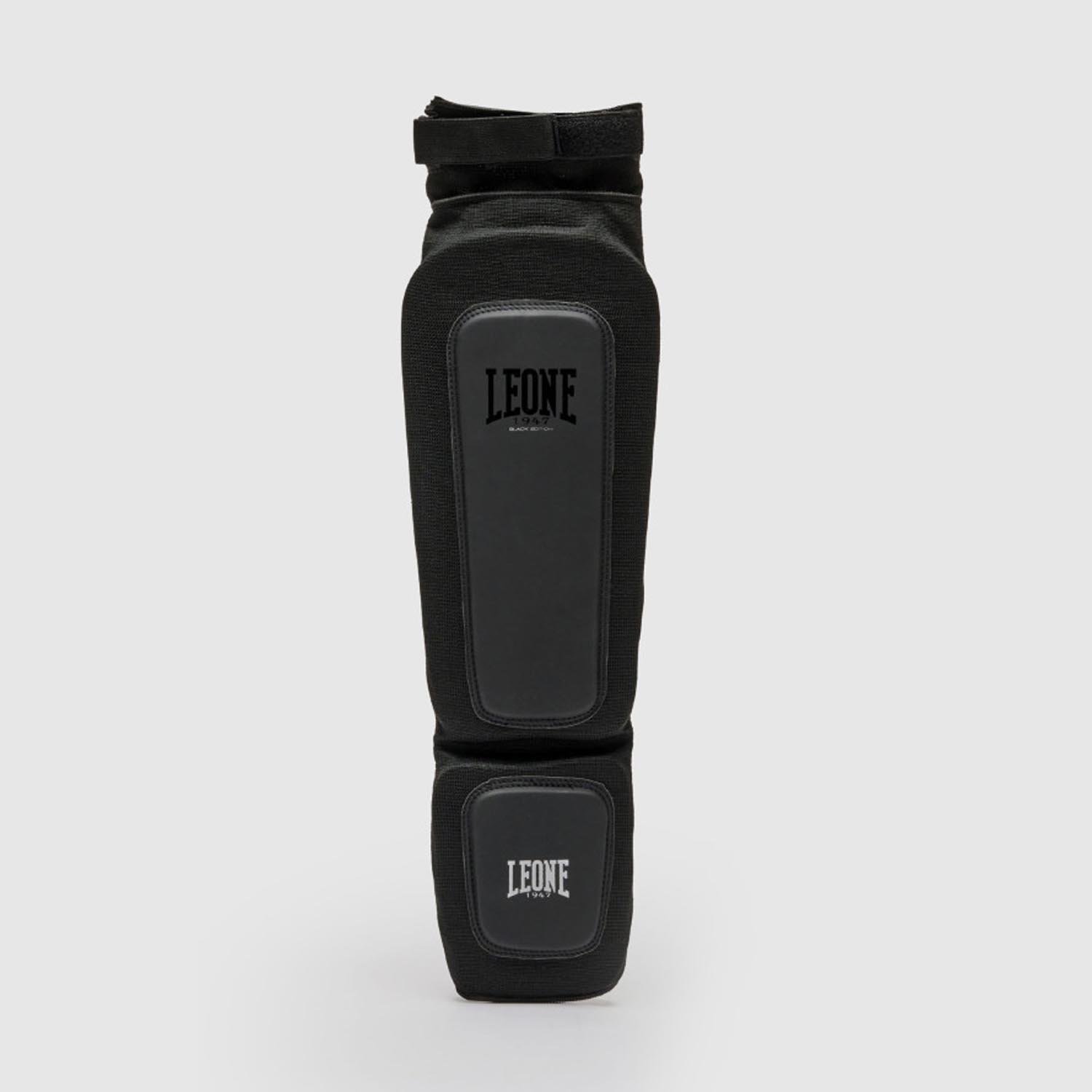 LEONE Shin Guard, Black Edition PT124, black