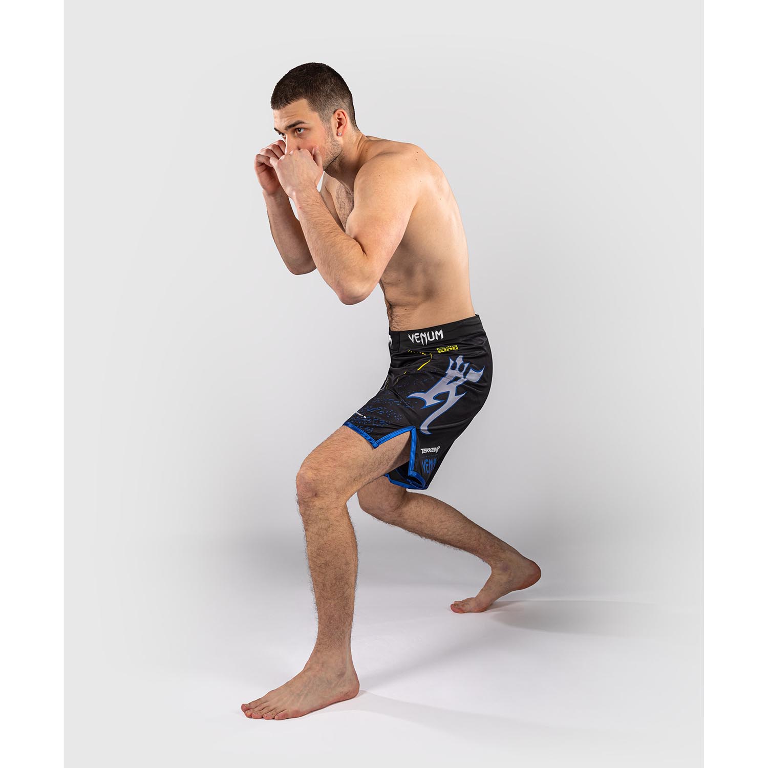 VENUM MMA Fight Shorts, Tekken 8, King, black-yellow, XXL