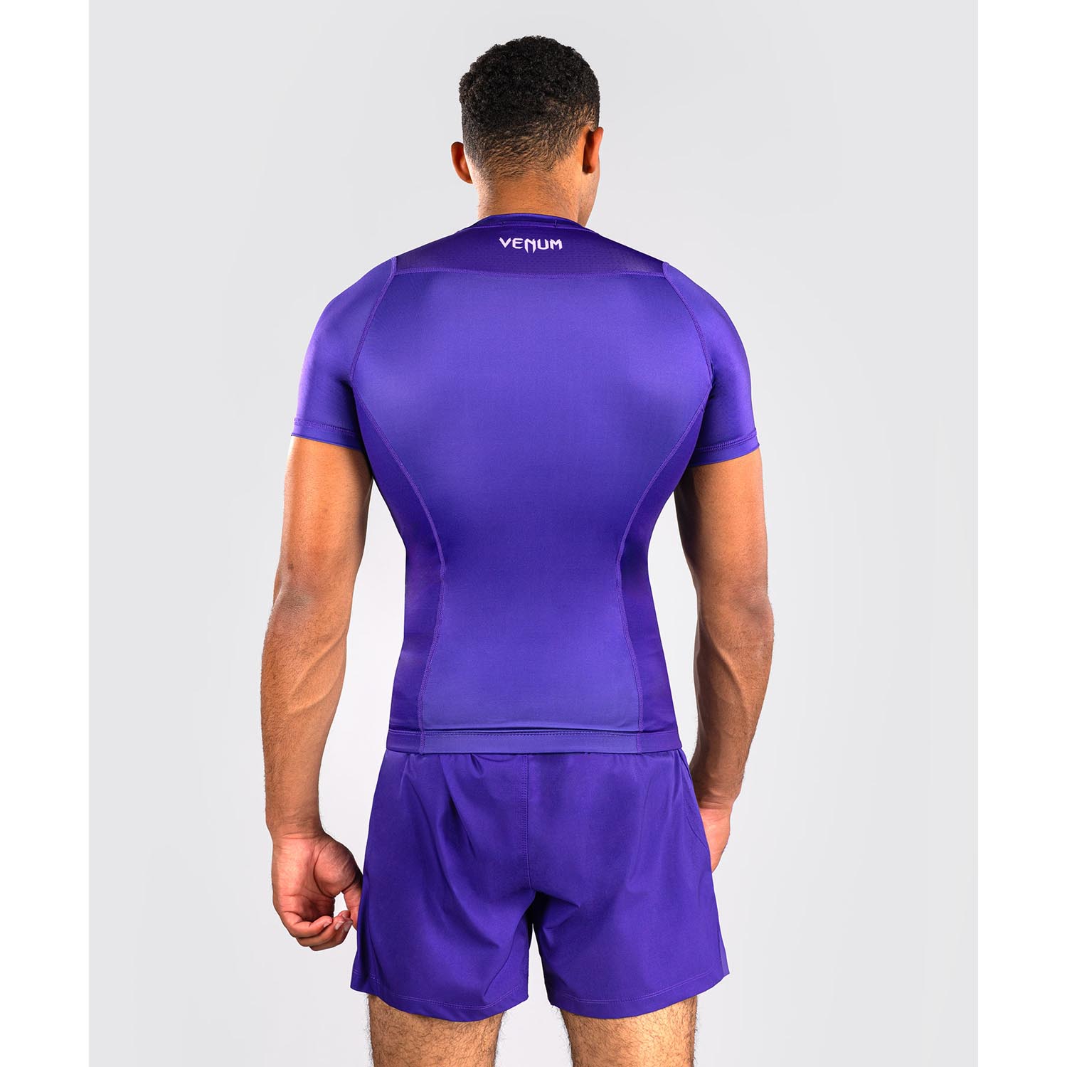 VENUM Rashguards, S/S, No Gi, purple, XXL