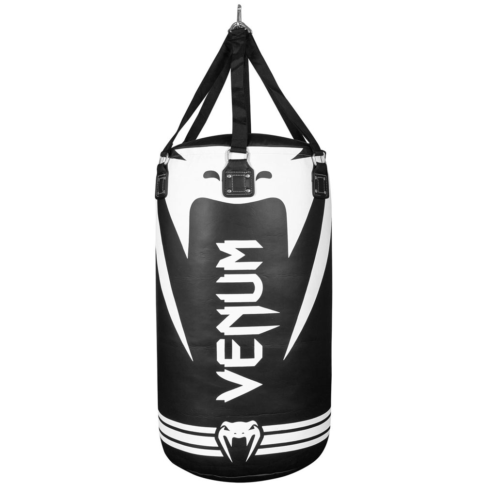 VENUM Punch Bag, HEAVY, Hurricane, black-white