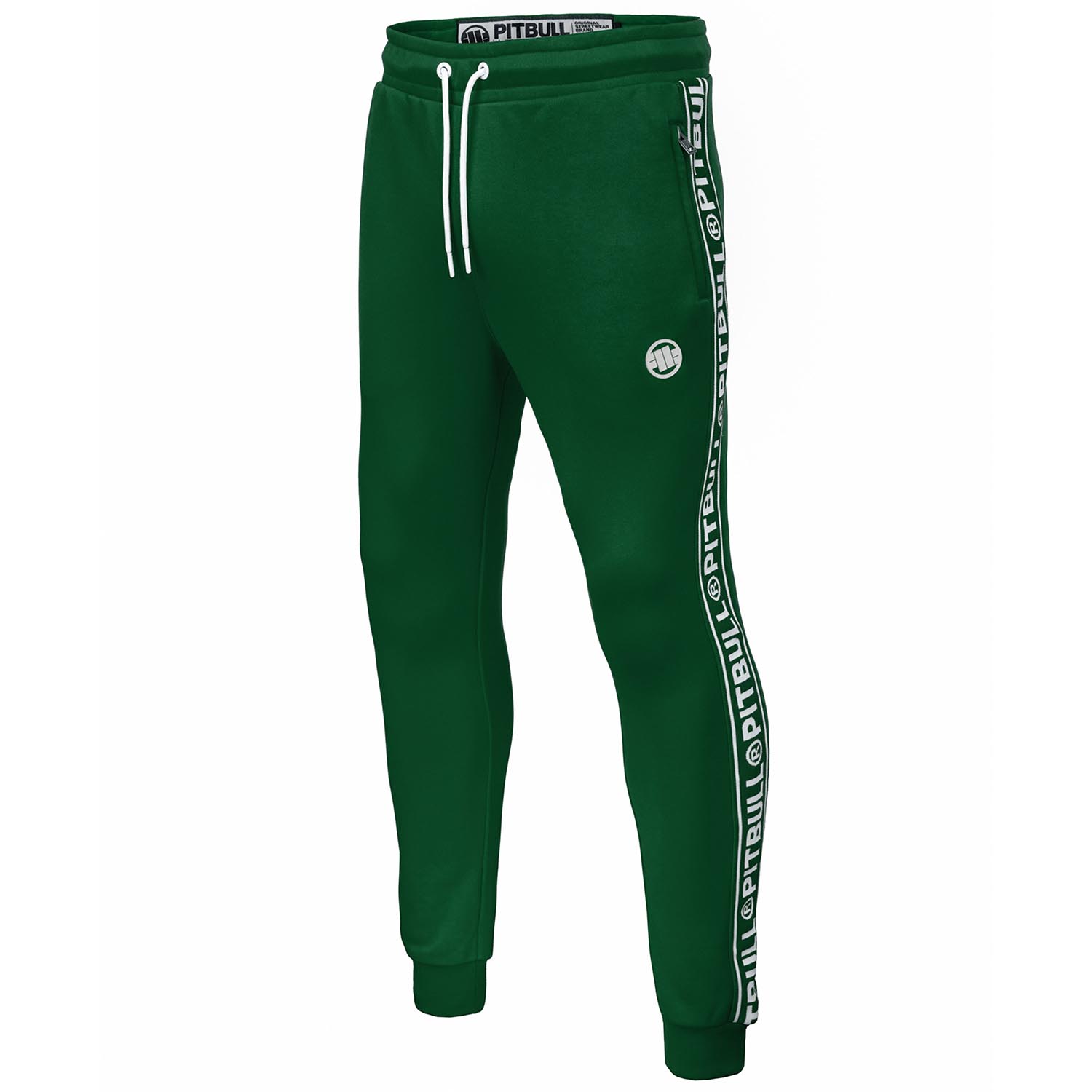 Pit Bull West Coast Joggers, Tape Logo Terry, green