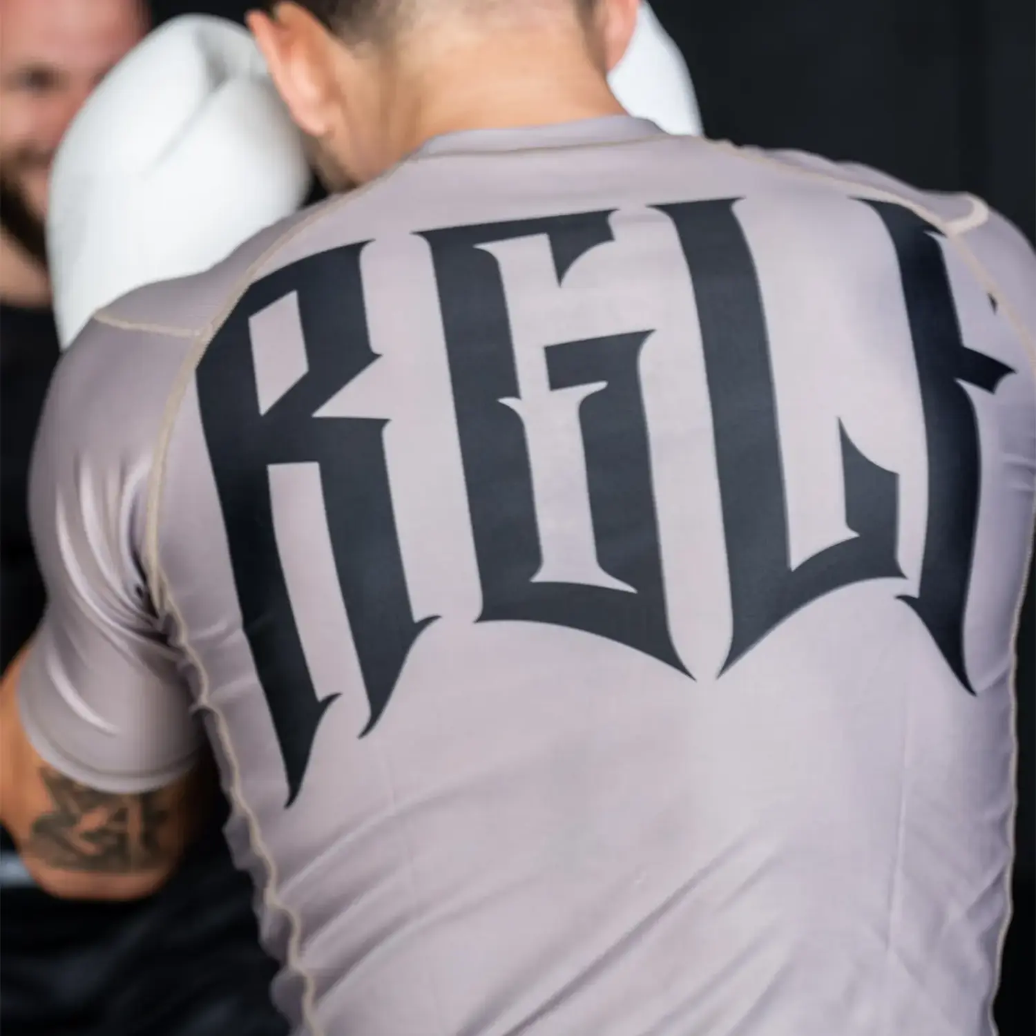 RINGLIFE Rashguard S/S, Origin, grey, M