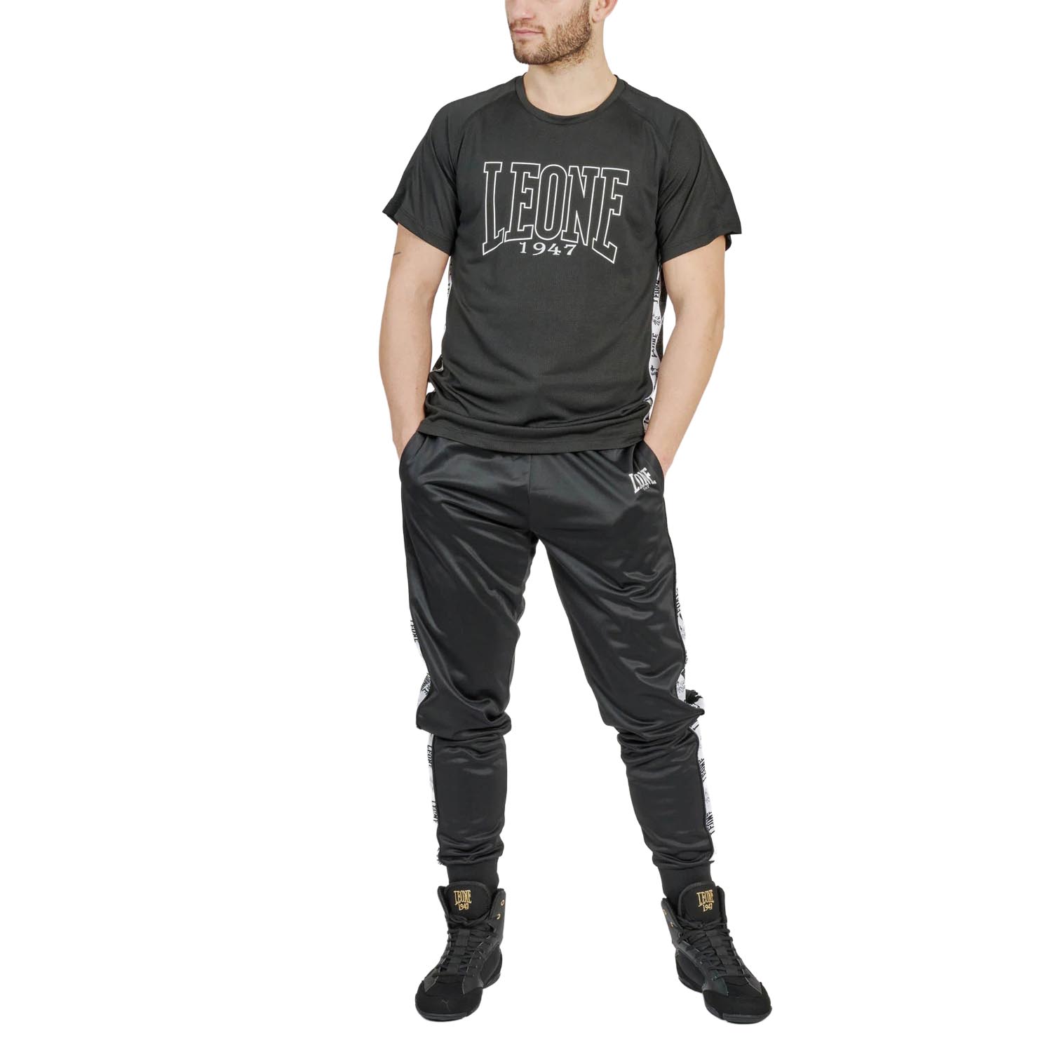 LEONE T-Shirt, Iconic, black-white, XXL