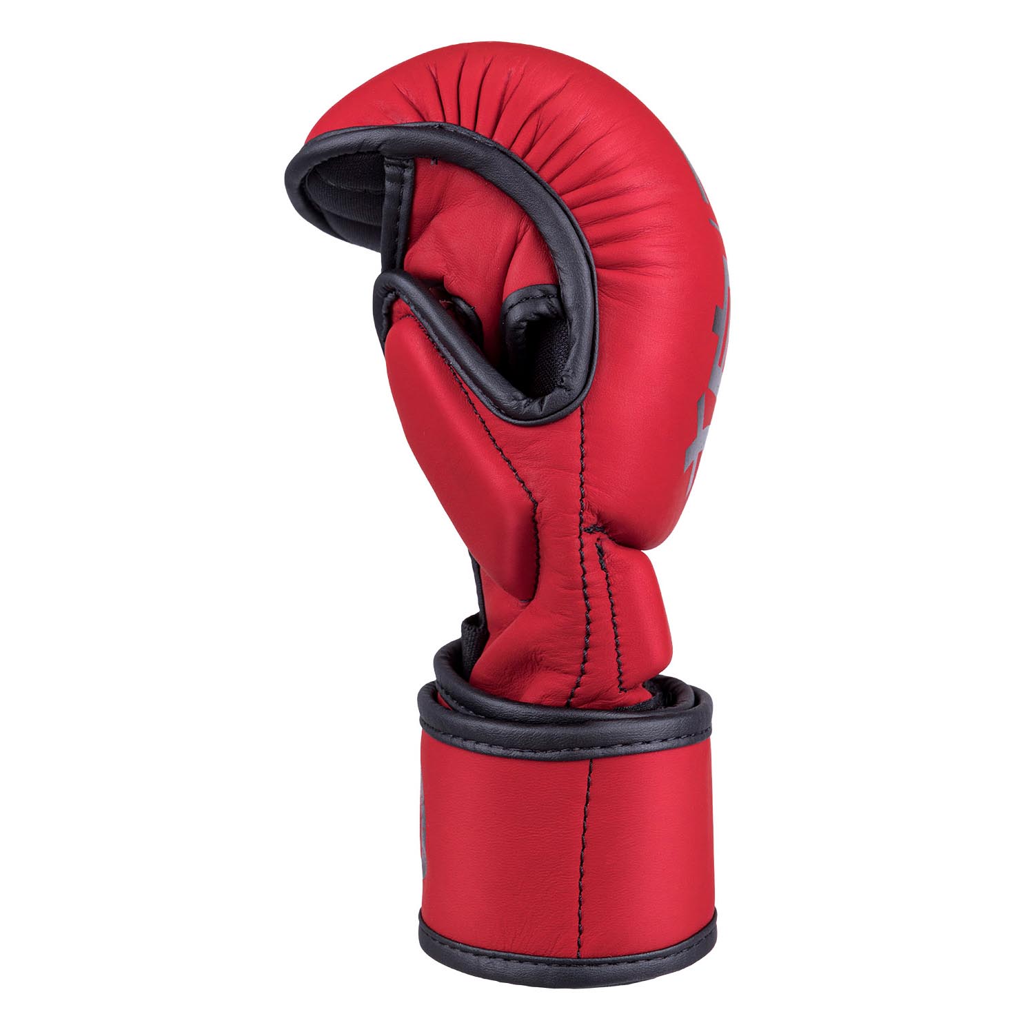 OKAMI MMA Sparring Gloves, Competitor V2, red-black, M