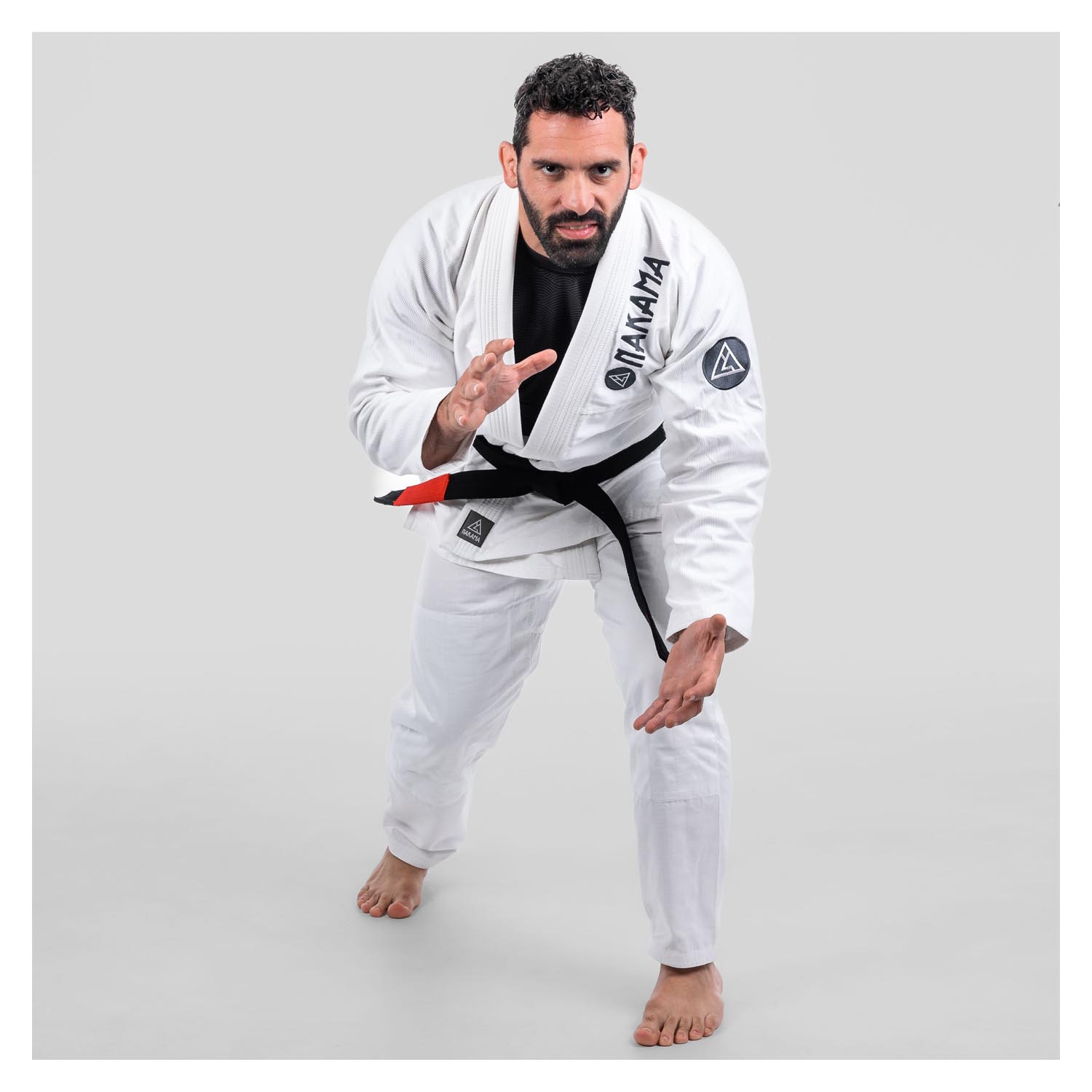 Nakama BJJ GI, Massaki, white, A4
