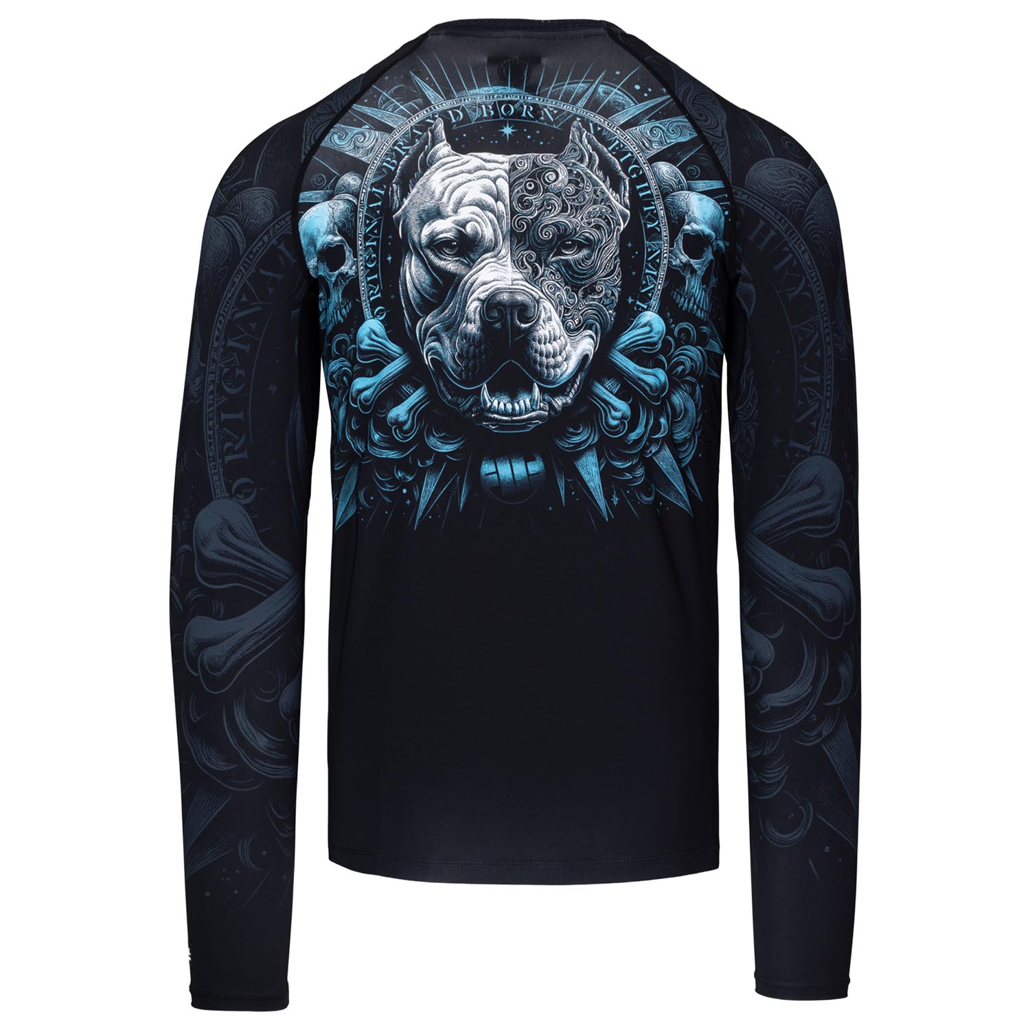 Pit Bull West Coast Rashguard, L/S, Pitbull World, black, M