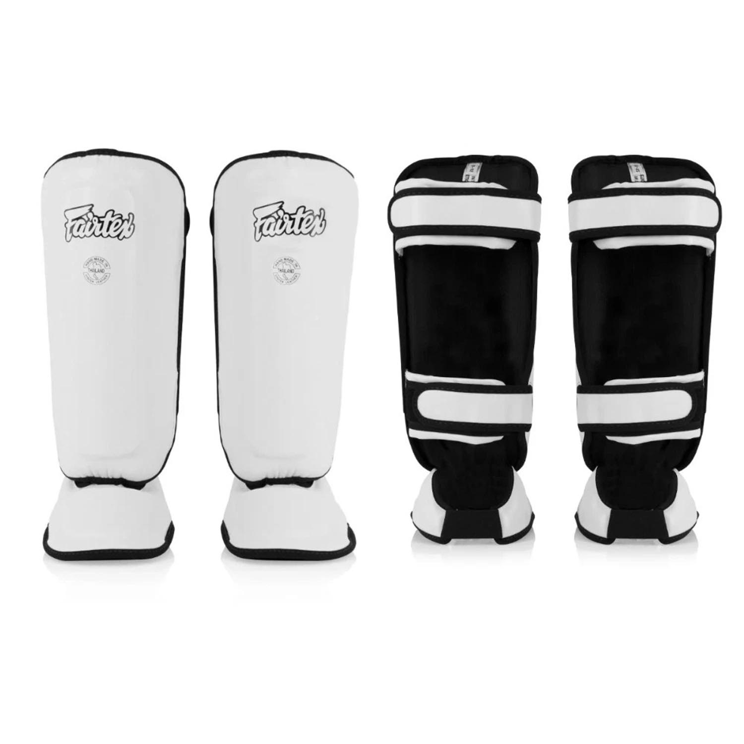 Fairtex Shin Guard, Kids SPK9, white, 8-10 J