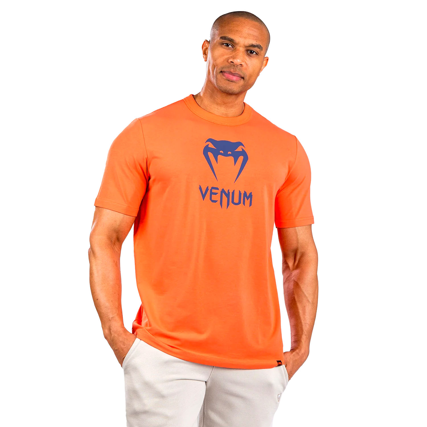 VENUM T-Shirt, Classic, orange-navy