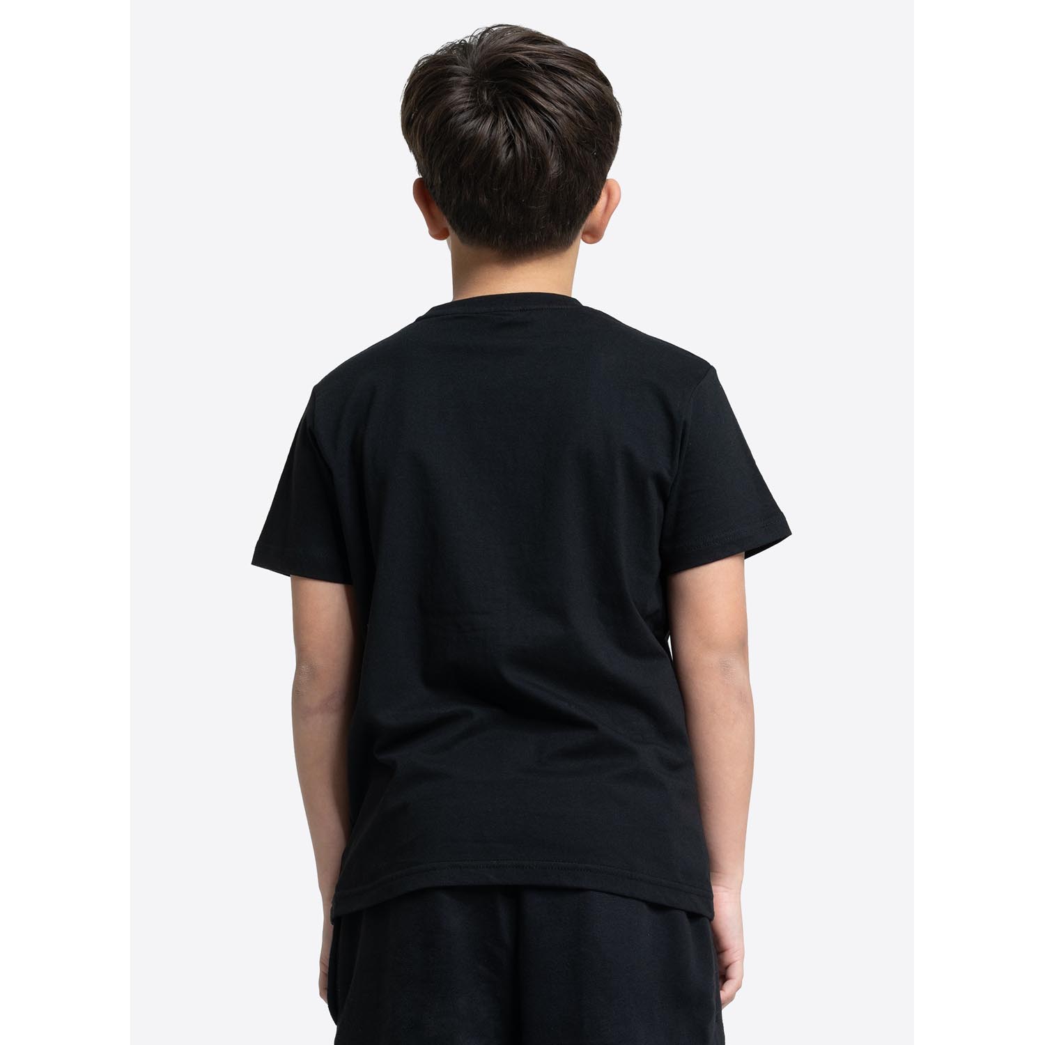 BENLEE T-Shirt, Kids, Naburn, black-white-red, 122/128