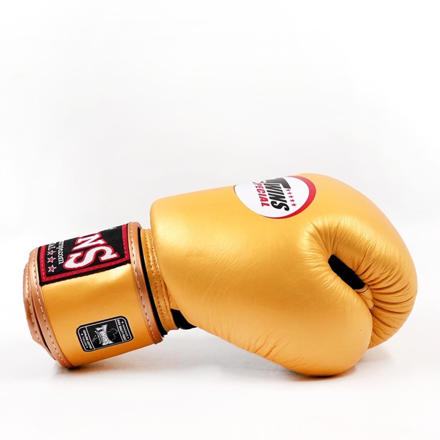 TWINS Special Boxing Gloves, BGVL-3 Air, gold-black, 12 Oz