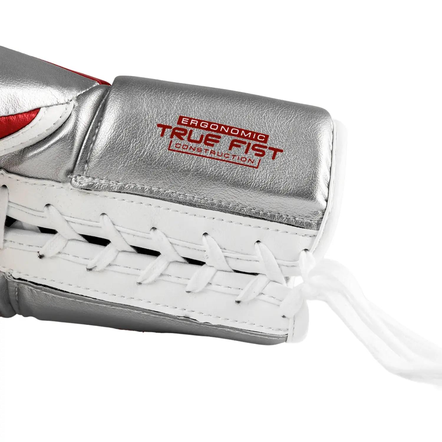 Rival Boxing Gloves, RS100, Professional, red-silver, 16 Oz