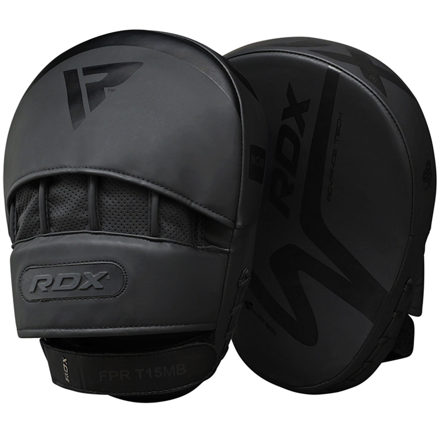 RDX Boxpratzen, Noir Series T15, schwarz-matt
