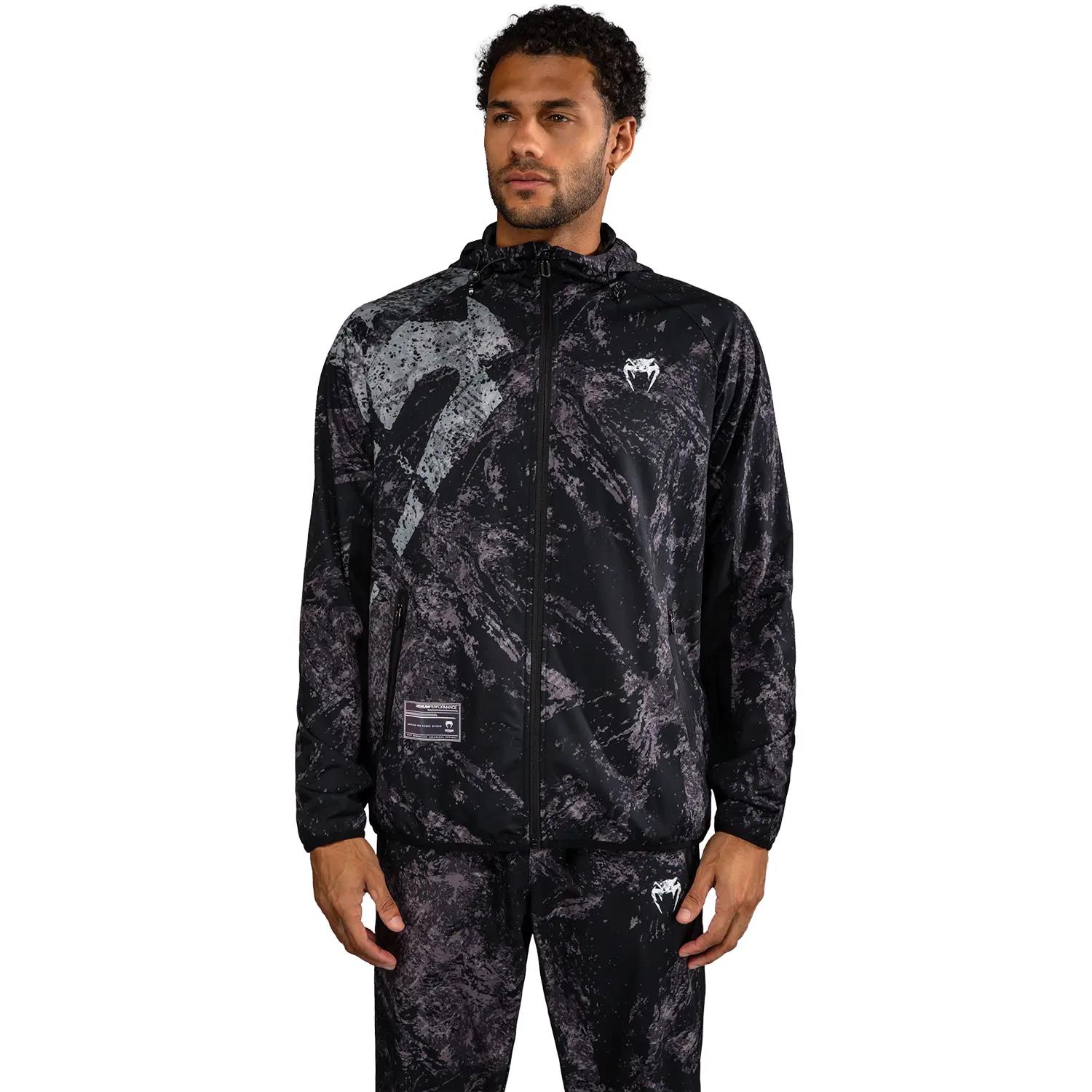 VENUM Trainings Jacket, Rage & Workout, black-grey, S