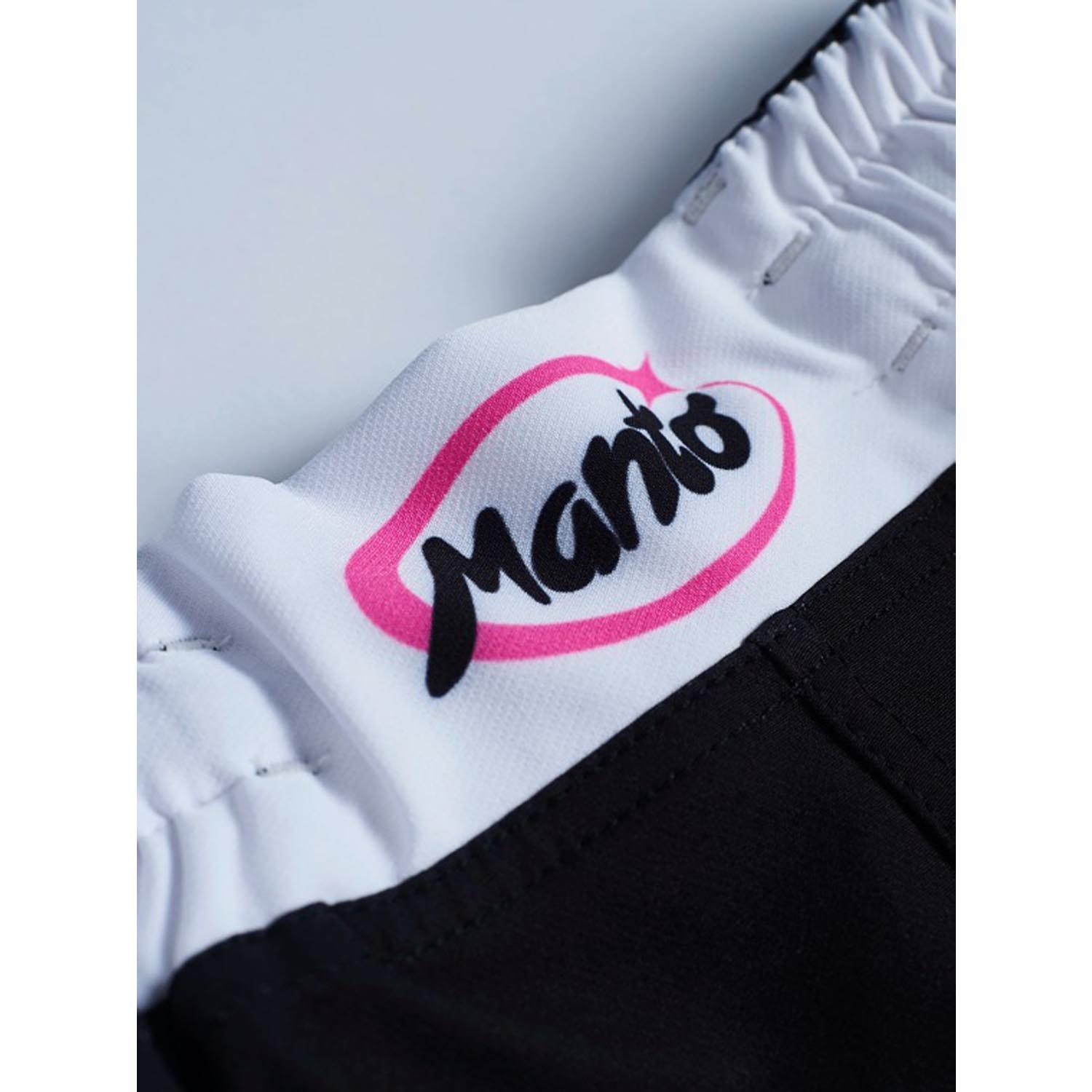 MANTO MMA Fight Shorts, Kids, Dogs, black-pink, XXL