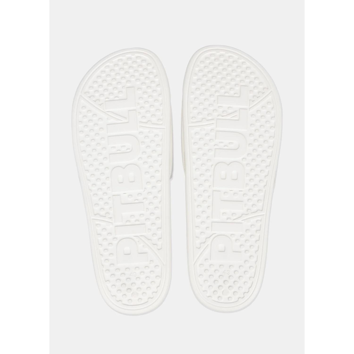 Pit Bull West Coast Slides, Logo, white, 46