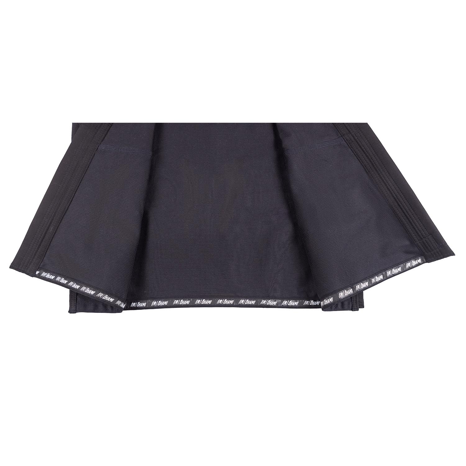 OKAMI BJJ GI, Enso, black, A4