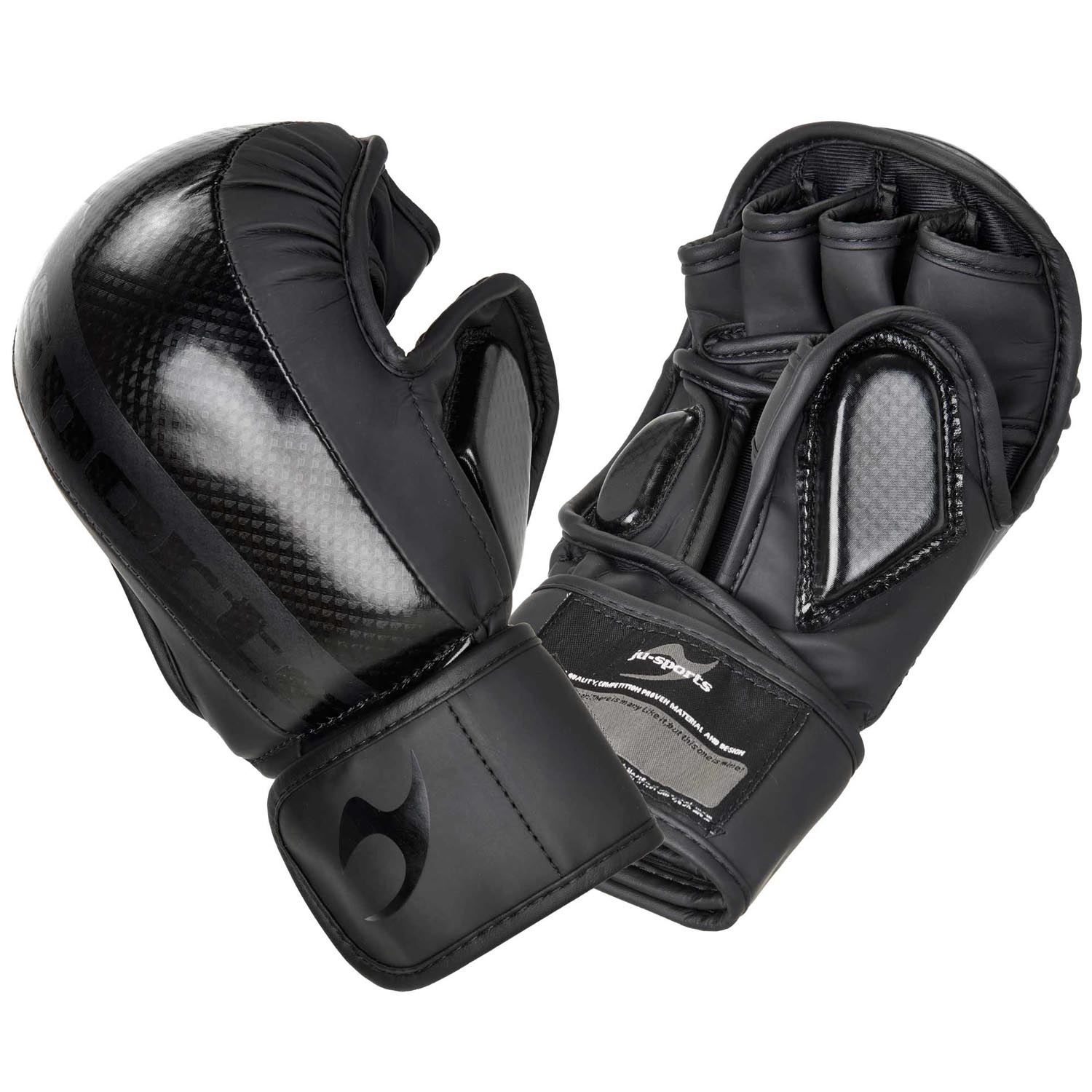 Ju-Sports MMA Handschuhe, Carbon, Assassin, schwarz