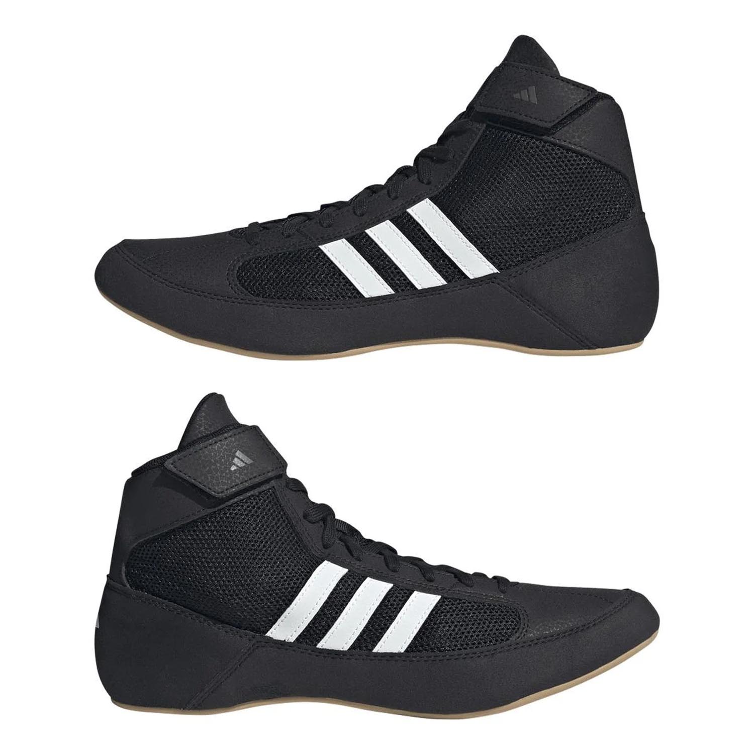 adidas Wrestling Shoes, Havoc, black-white, 47 ⅓ (UK 12)