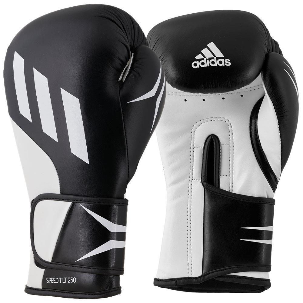adidas Boxhandschuhe, Speed Tilt 250, schwarz-weiß