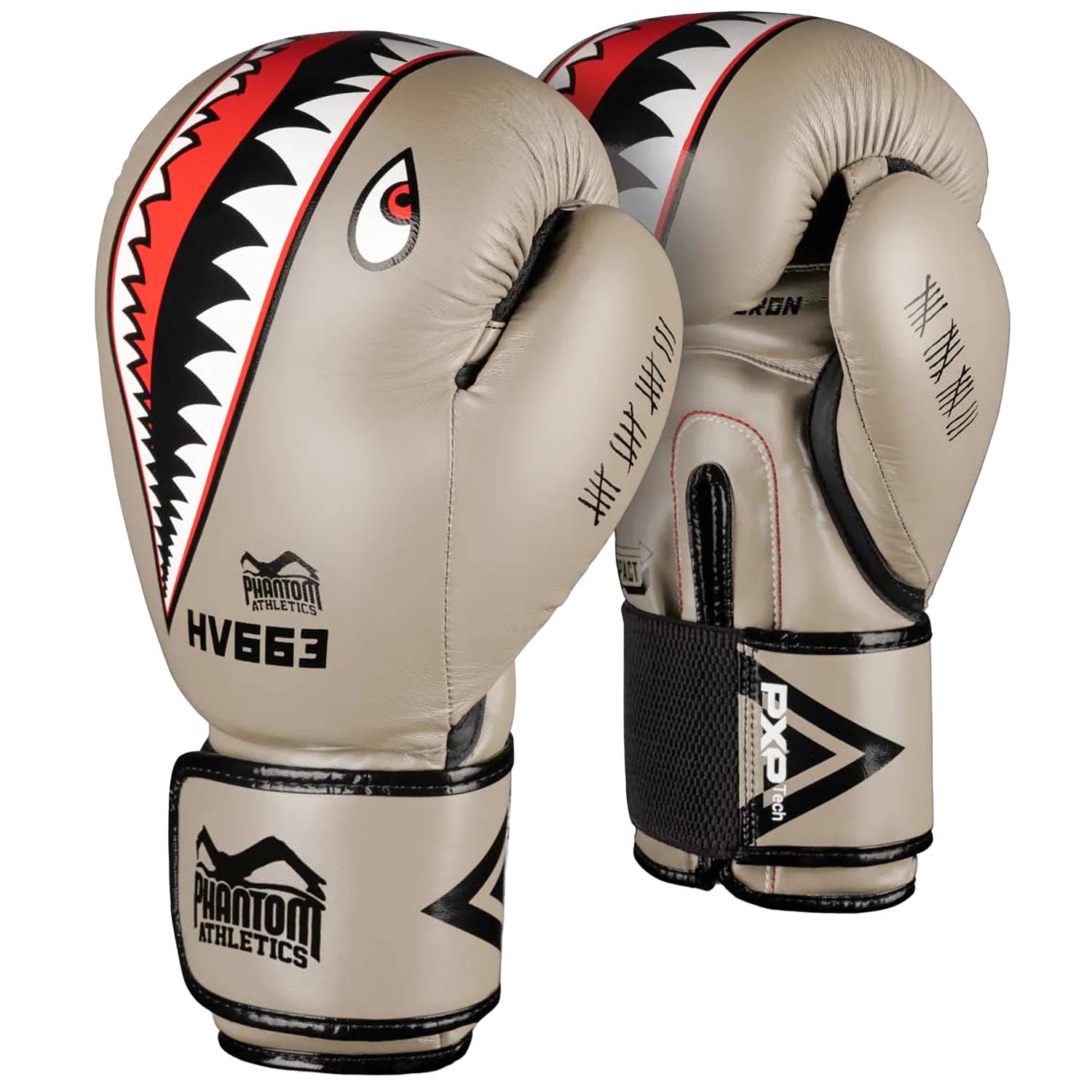 Phantom Athletics Boxing Gloves, Fight Squad, sand, 12 Oz