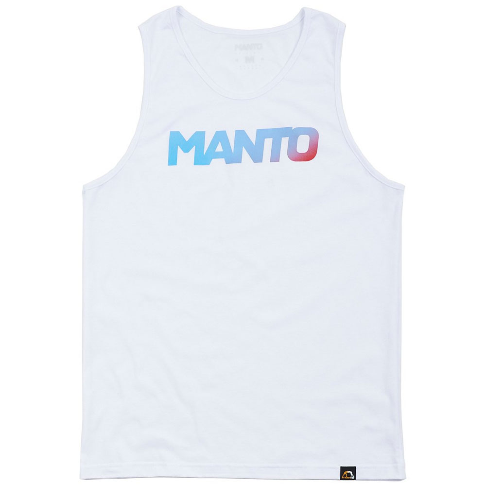 Manto Tank Top, Logotype Miami, weiß