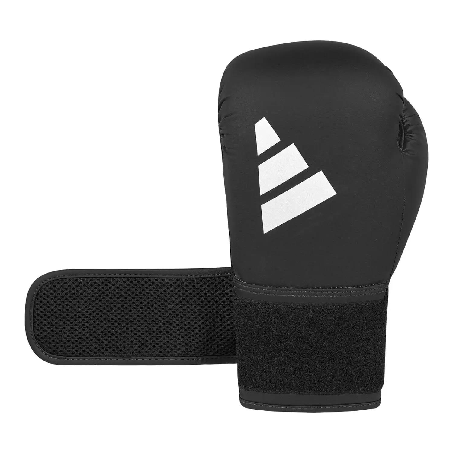 adidas Boxing Gloves, Power 25, black-white, 10 Oz