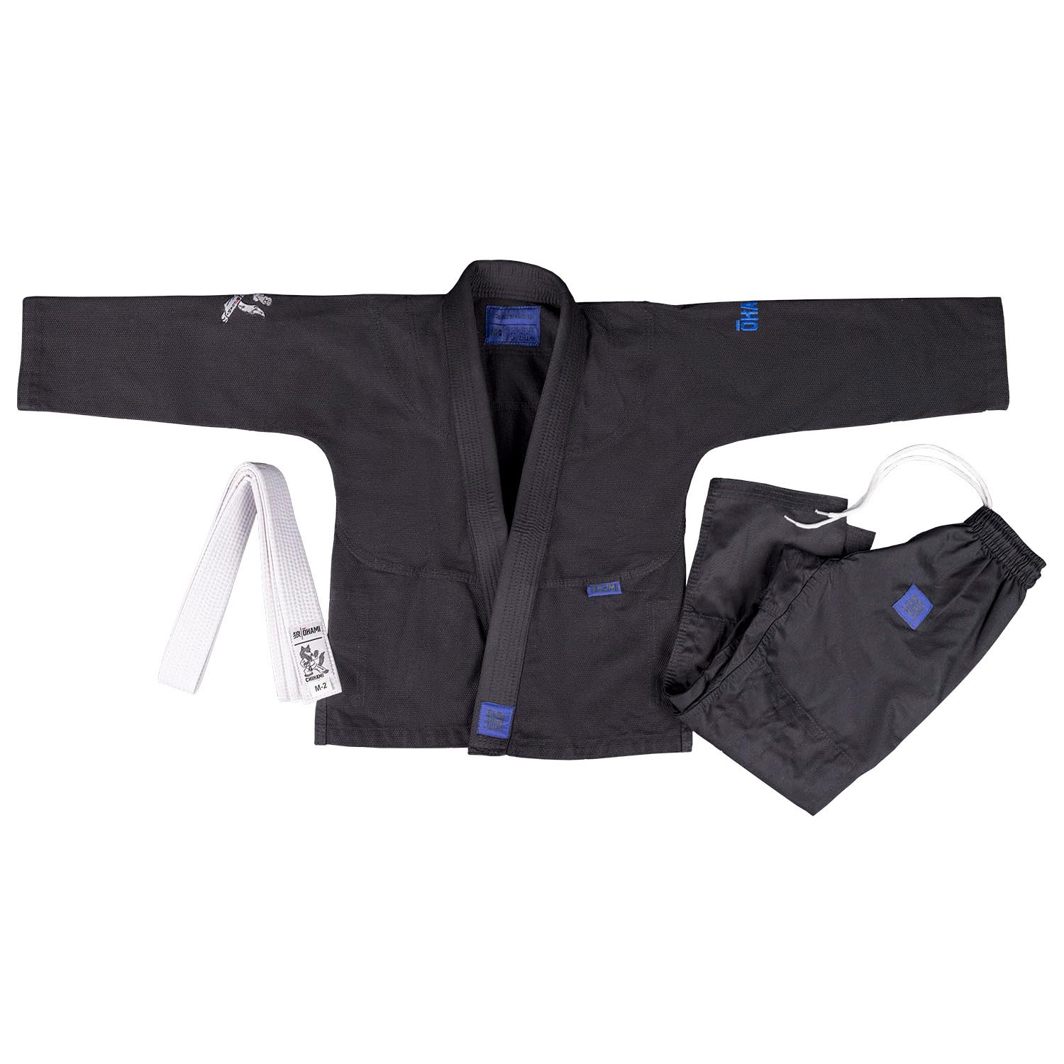 OKAMI BJJ GI, Kids, Hajimari, black, M5