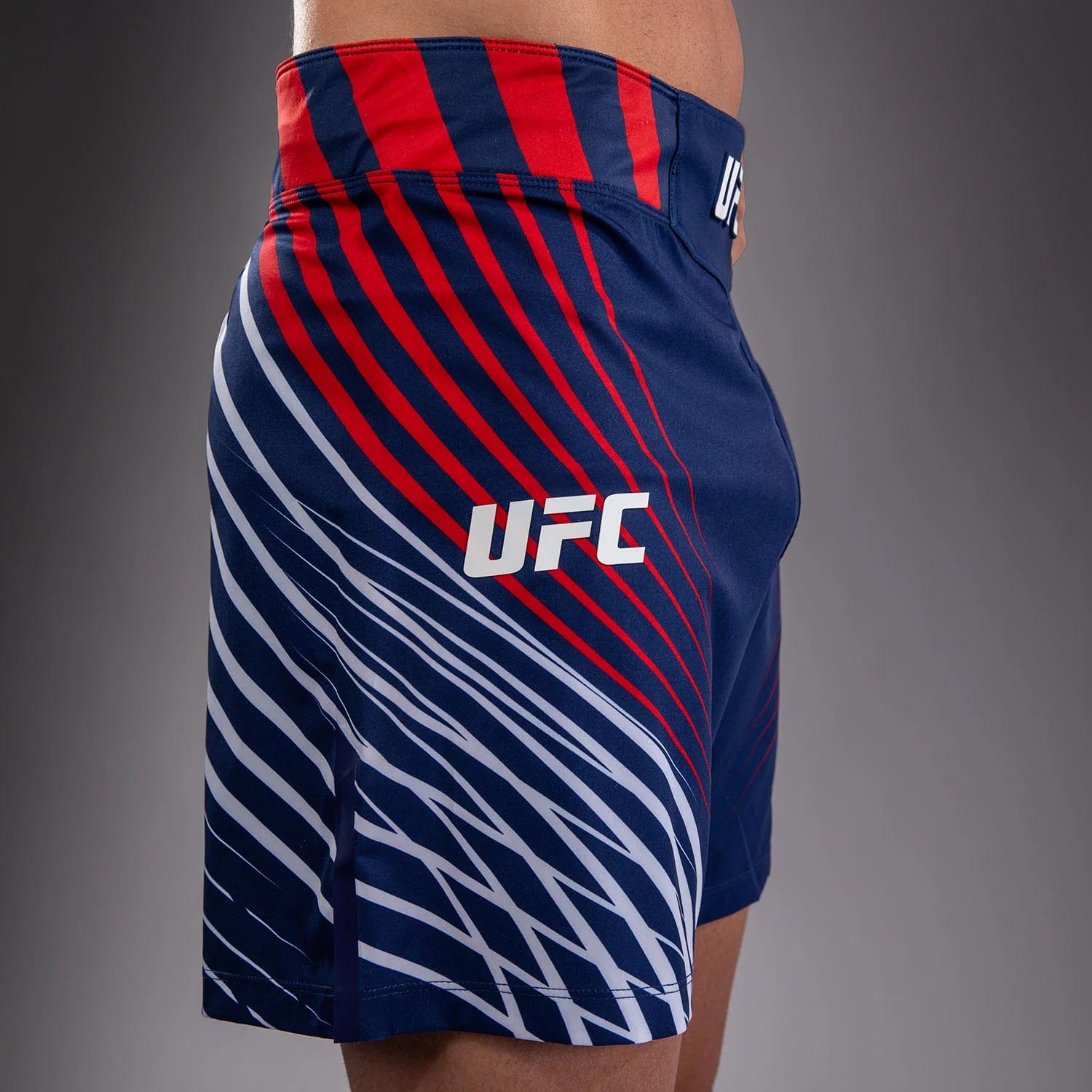VENUM MMA Fight Shorts, UFC Freedom 250, blue-white-red, XXL