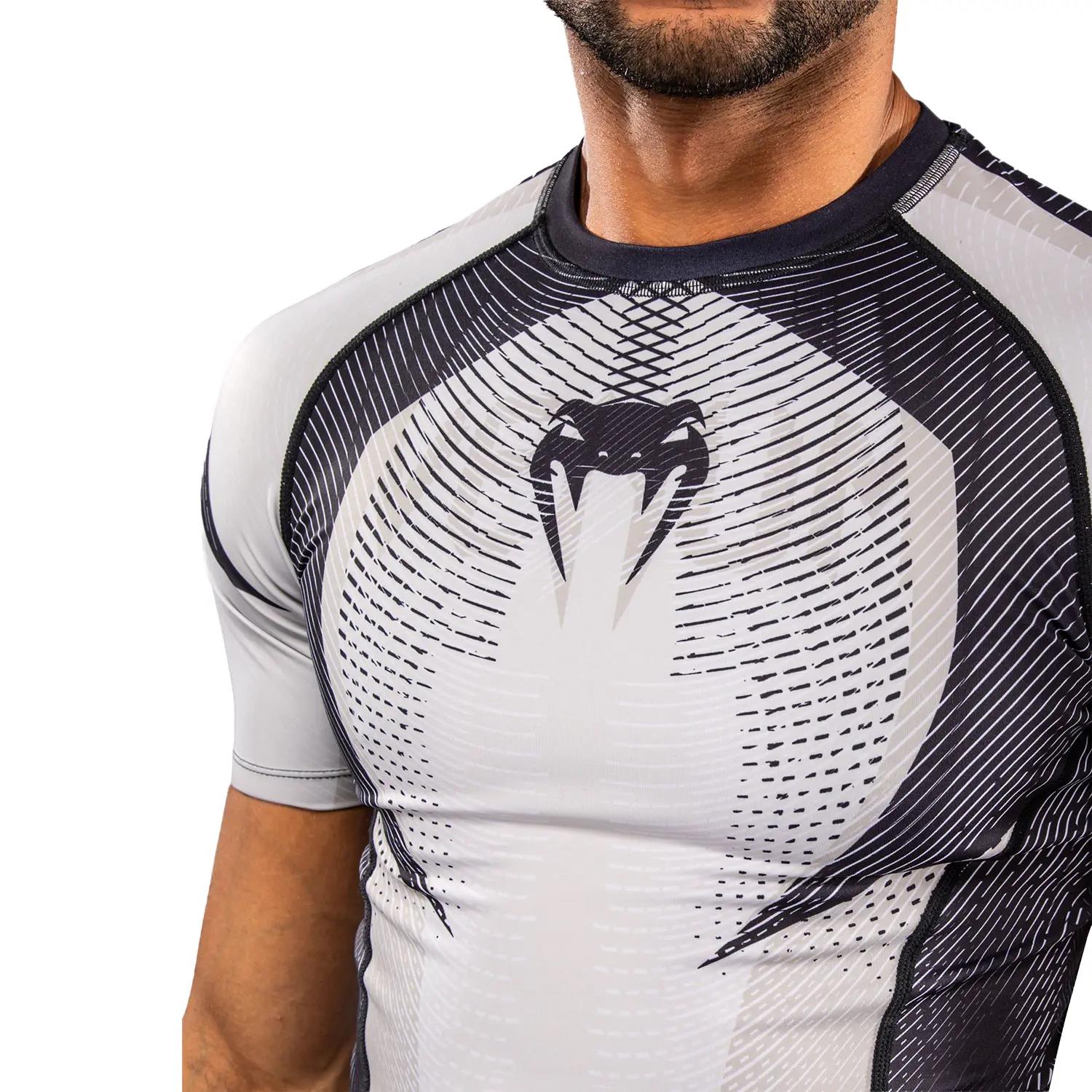 VENUM Rashguard, S/S, Galactic 3.0, white-black, XXL
