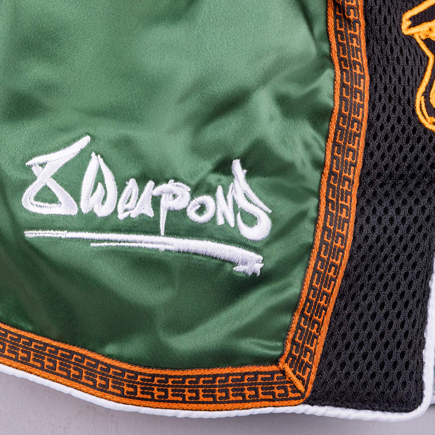 8 WEAPONS Muay Thai Shorts, Kids, Beastial Viper, khaki, 12-14 Y