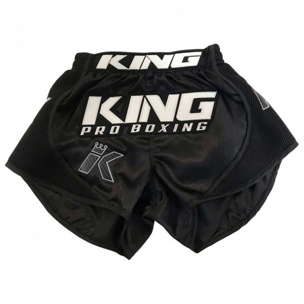 KING PRO BOXING Muay Thai Shorts, X3, schwarz