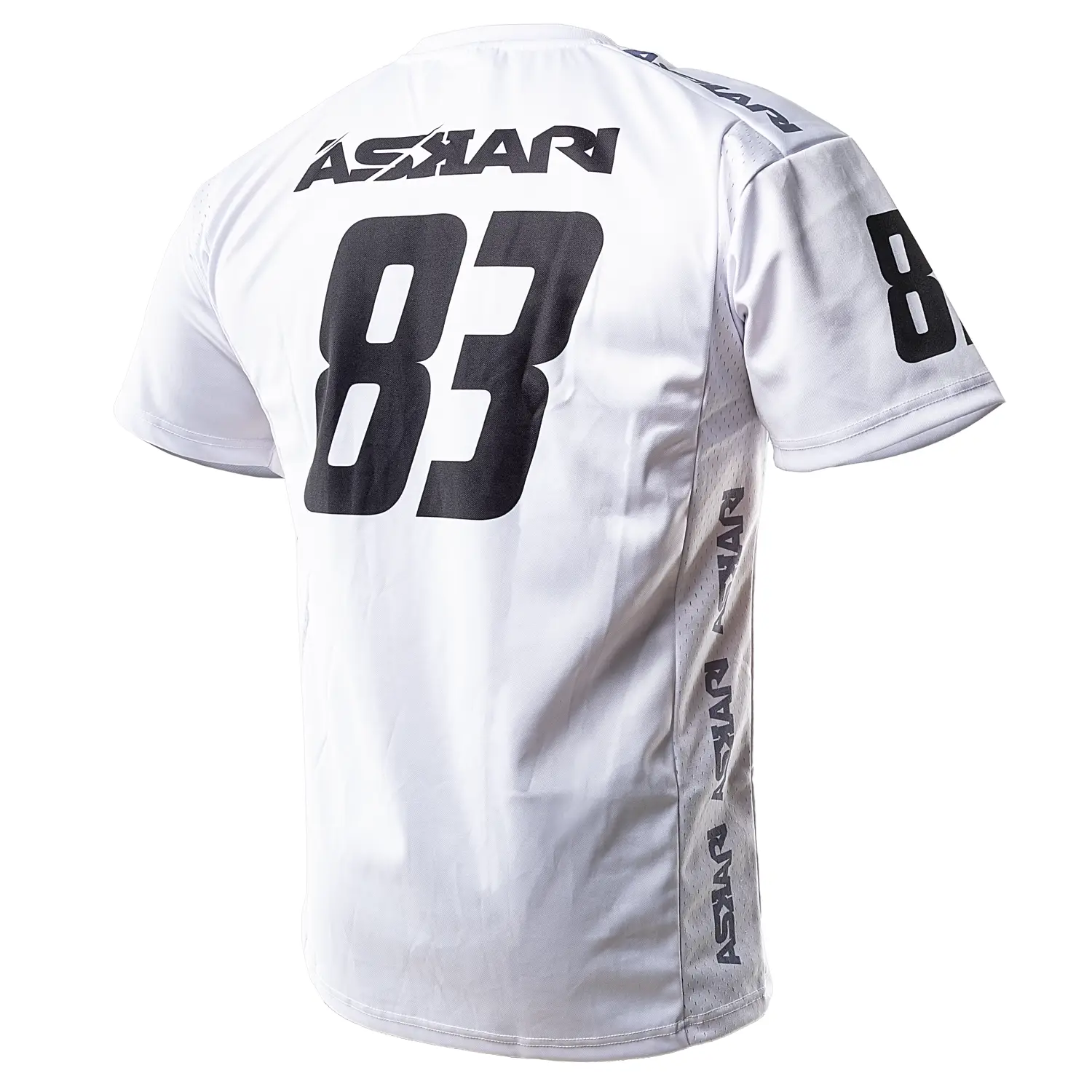 ASKARI Dry Tech T-Shirt, Baller, white-black, M