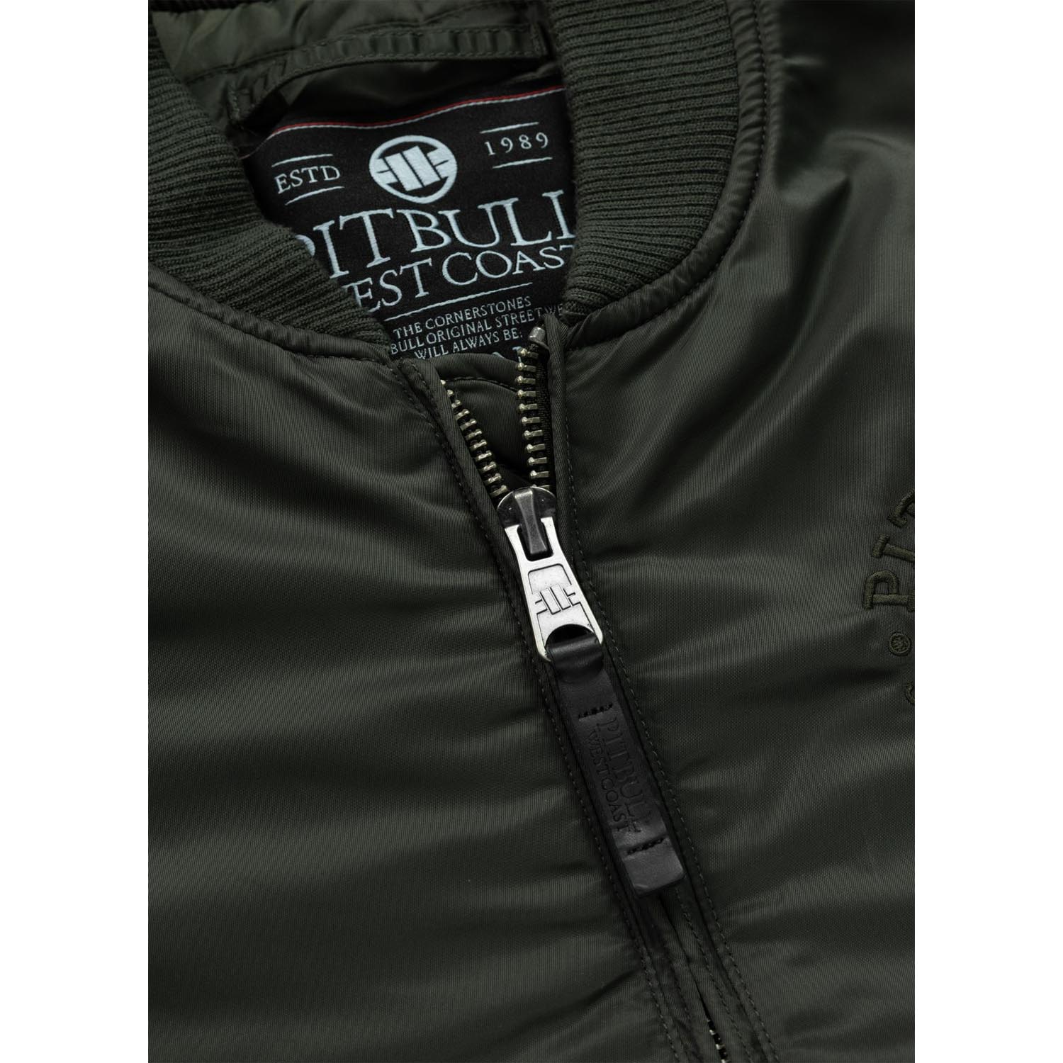 Pit Bull West Coast Bomber Jacket, Hacket, khaki, XXXL
