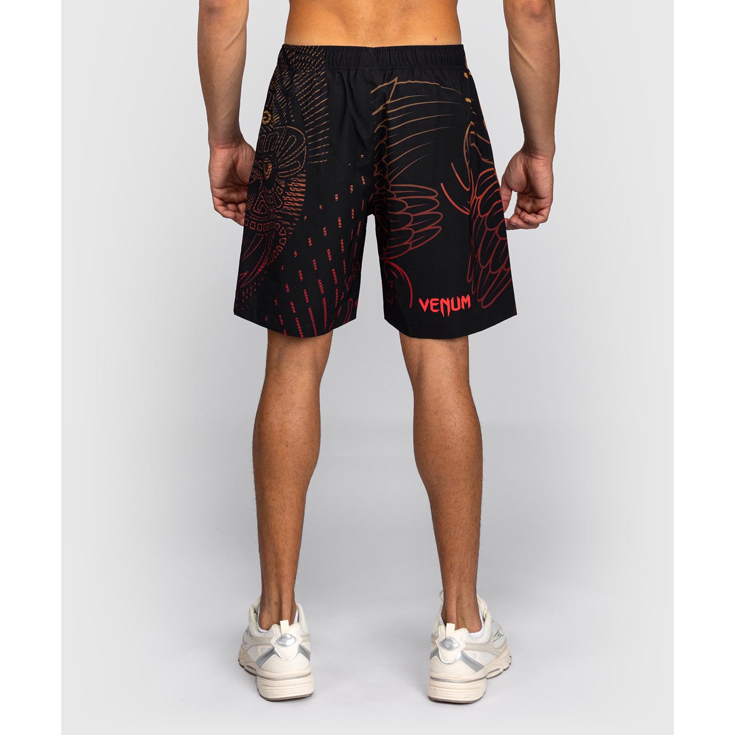 VENUM Trainingsshorts, Quetzel Fury, black-red, XL