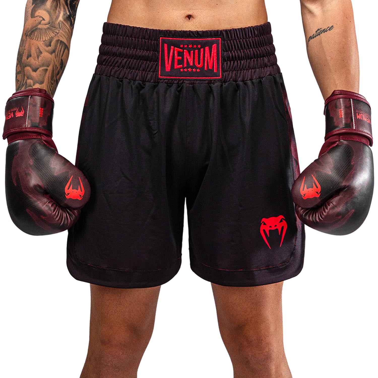 VENUM Boxing Pants, Spectre, black-red, S