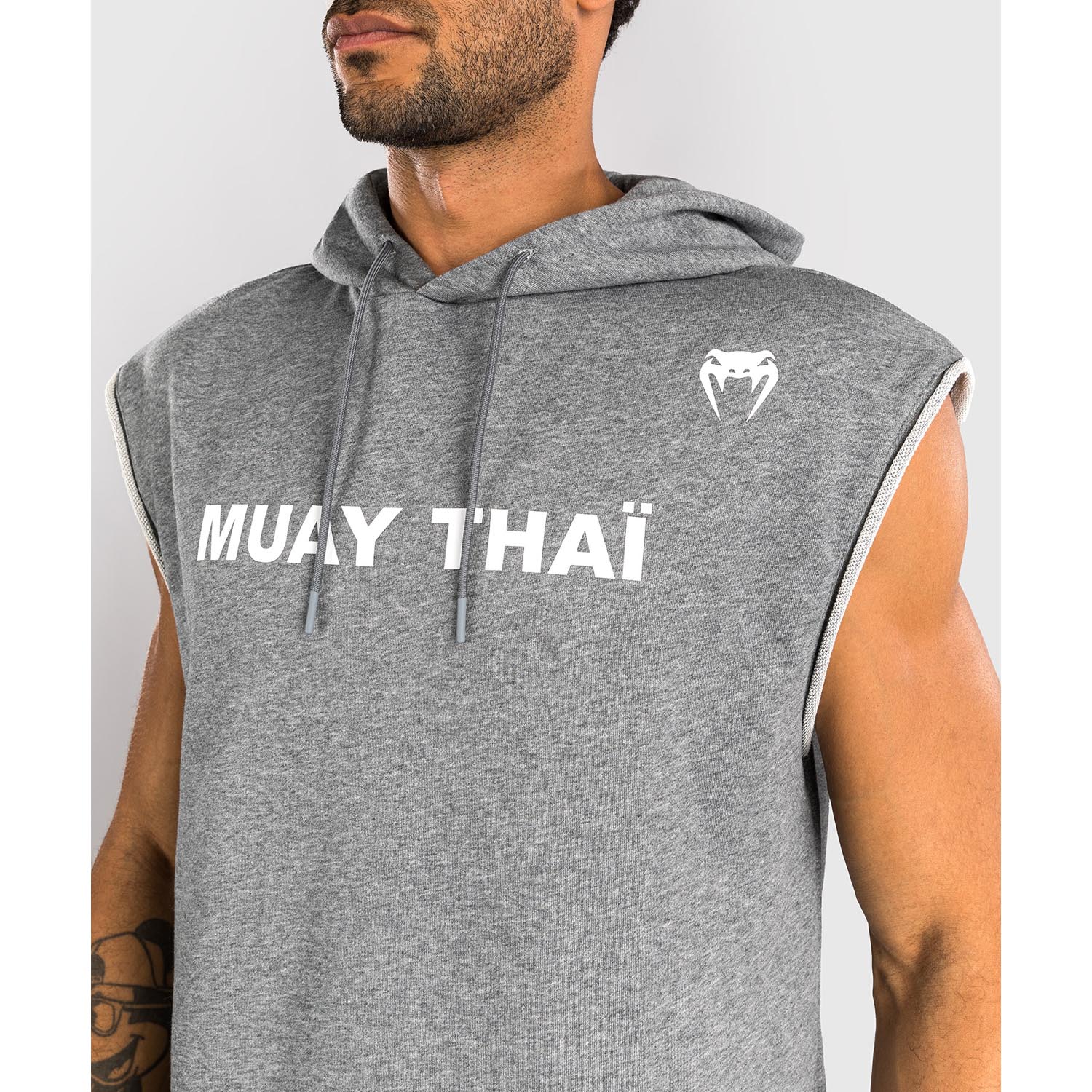 VENUM Hoody, Sleeveless, Muay Thai VT, black, XXL