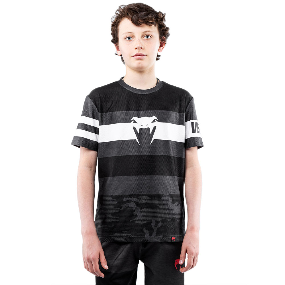 VENUM T-Shirt, Dry Tech, Kinder, Bandit, schwarz-grau, 14 J