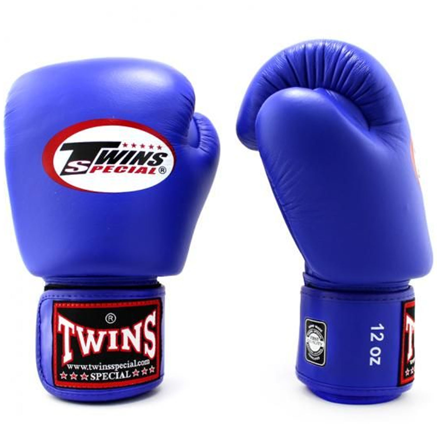 TWINS Special Boxing Gloves, Leder, BGVL-3, blue 14 Oz