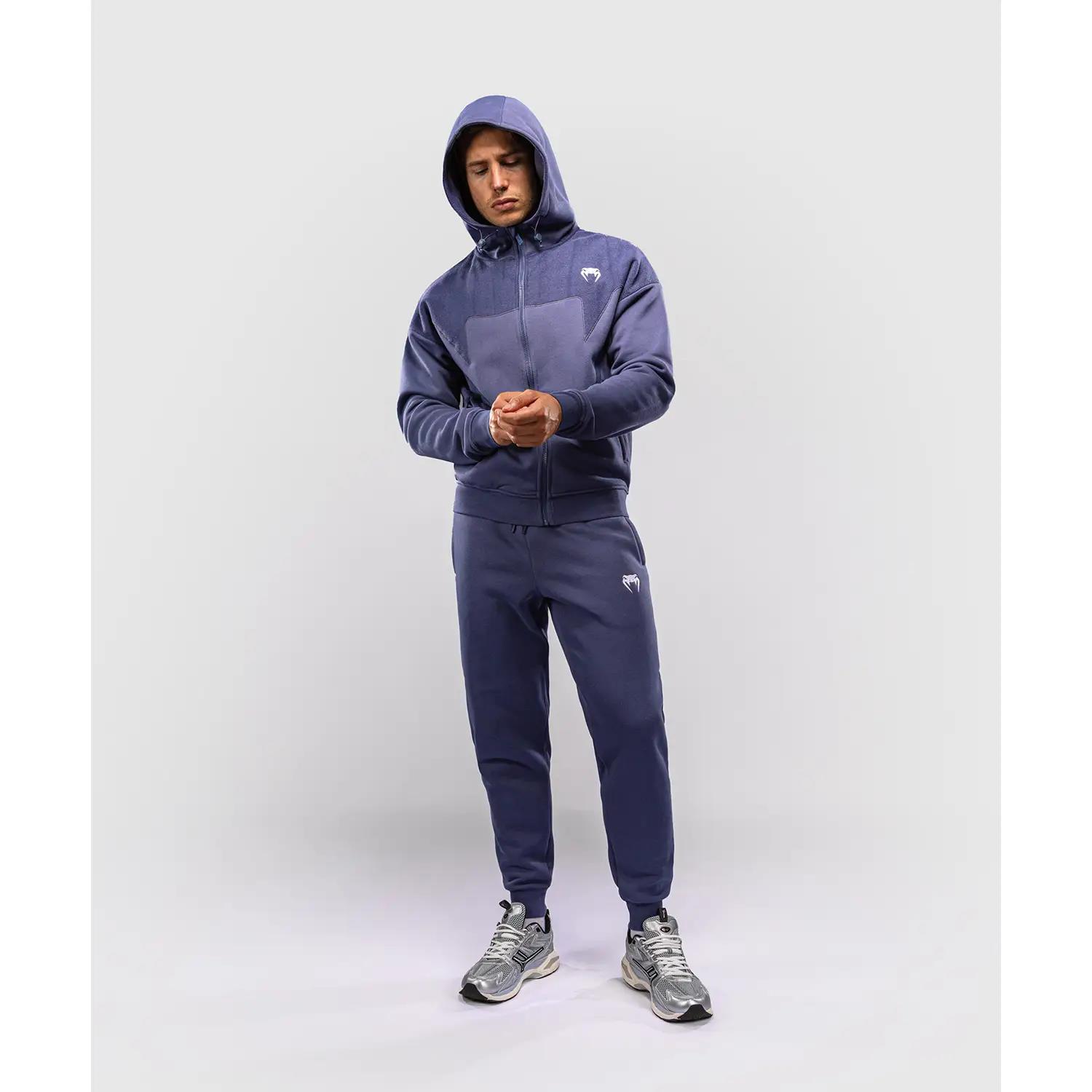 VENUM Zip Hoody, Attack, Fleece & Weave, blue, M