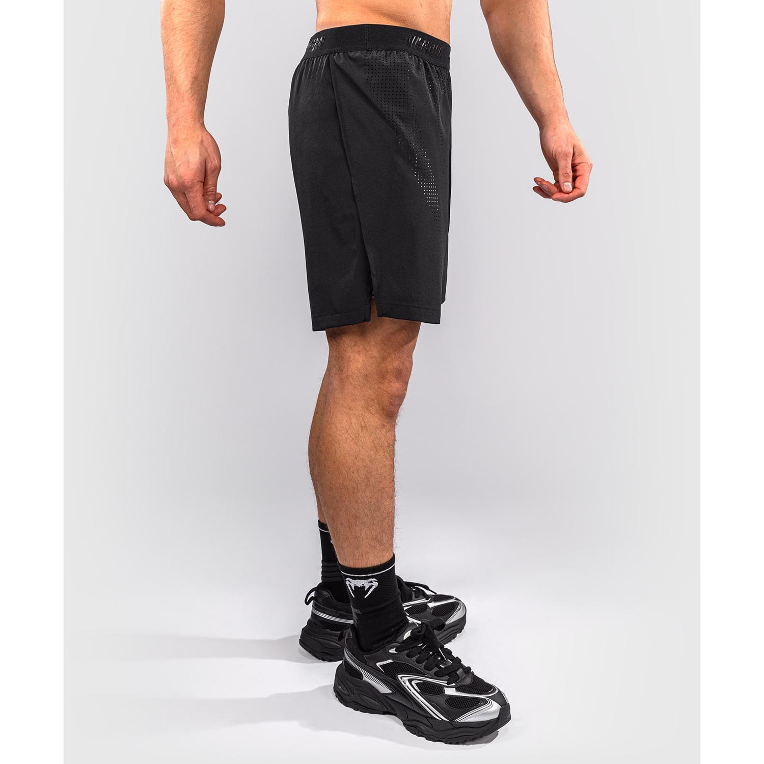 VENUM Training Shorts, Lazer, black-grey, XXL