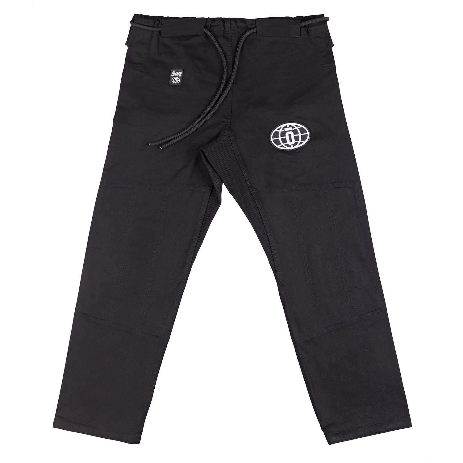 OKAMI BJJ GI, Enso, black, A4