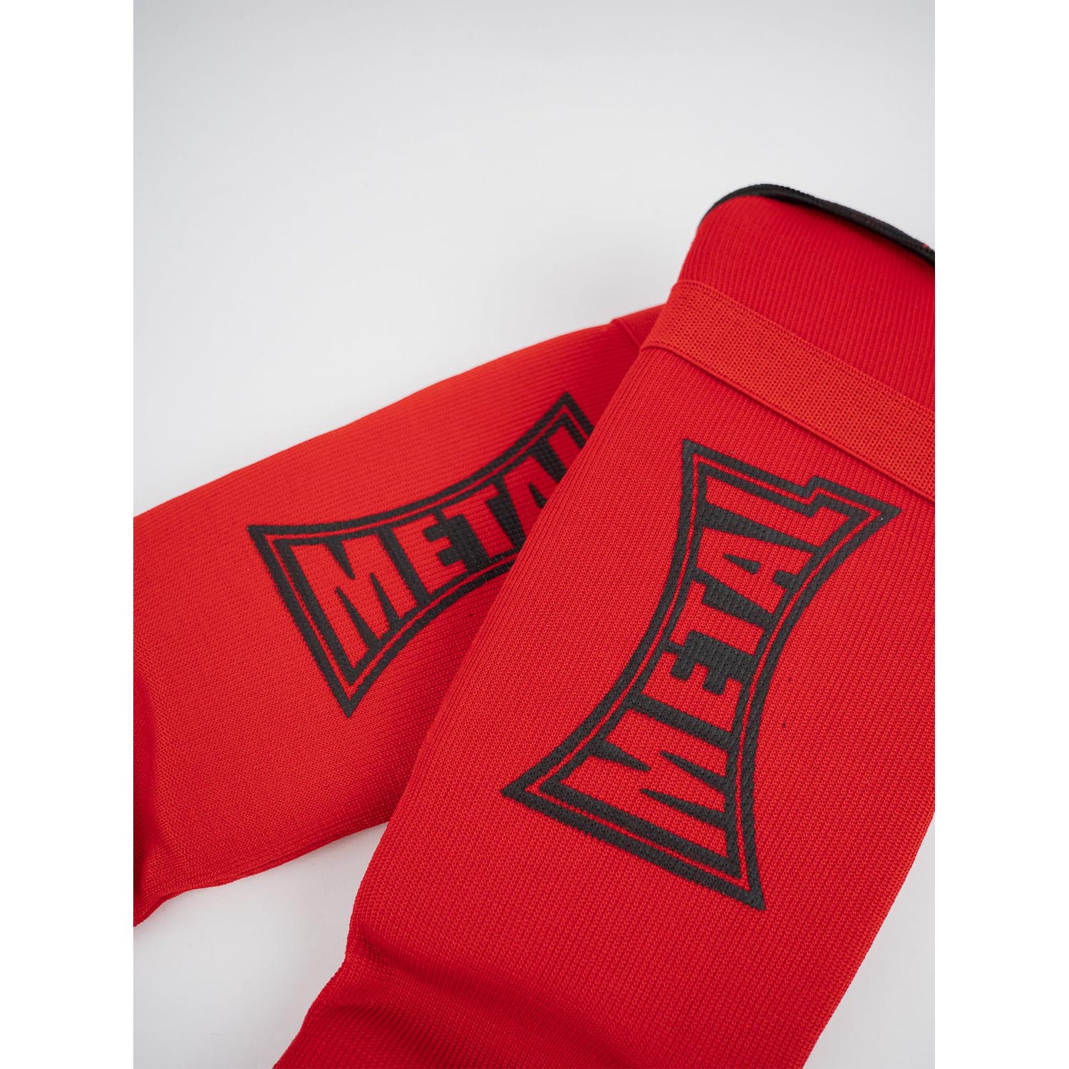Metal Boxe Shin Guard, Kids, Cotton, white