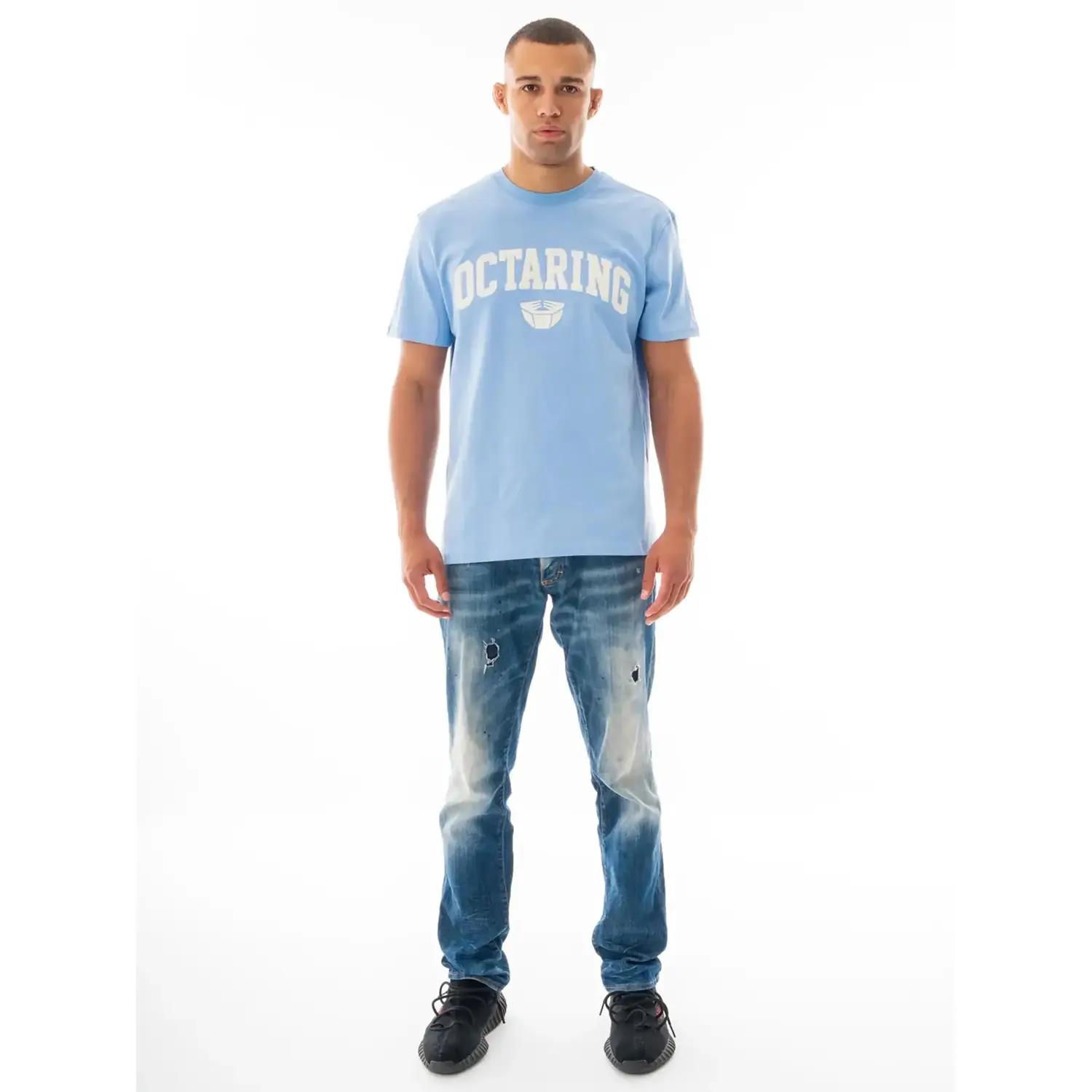 RINGLIFE T-Shirt, Octaring, light blue, XXL