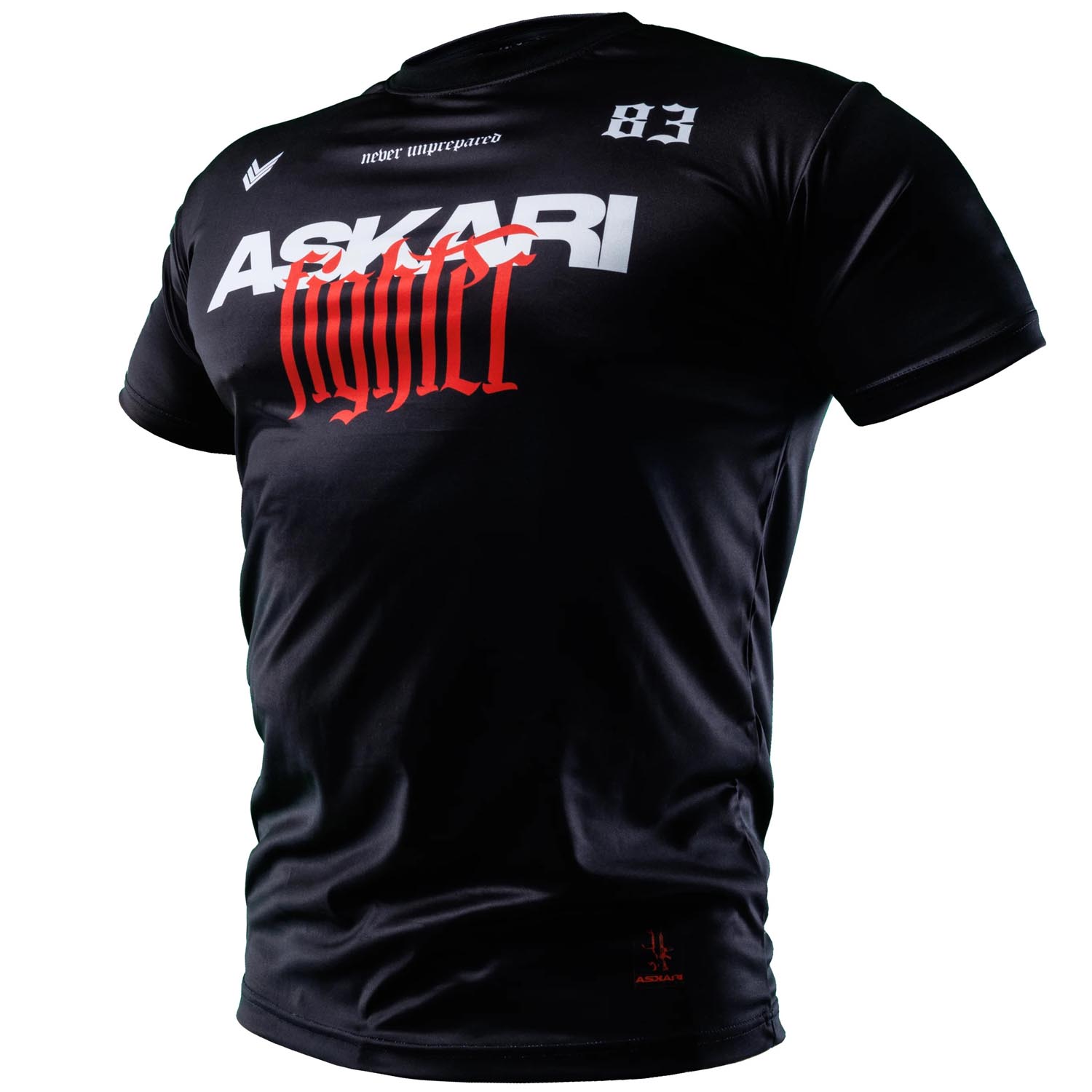 ASKARI Dry Tech T-Shirt, Warcry, black, M