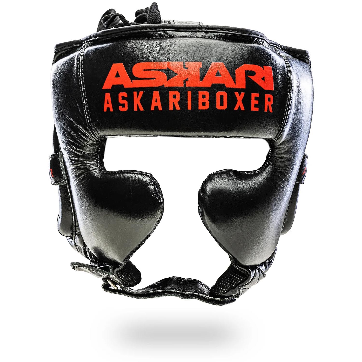 ASKARI Head Guard, ASKARI Boxer, black-red, XL