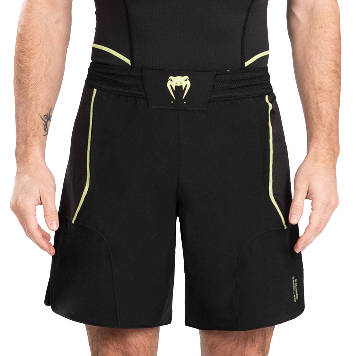 VENUM MMA Fight Shorts, Fusion 2.0, schwarz-gelb, XL